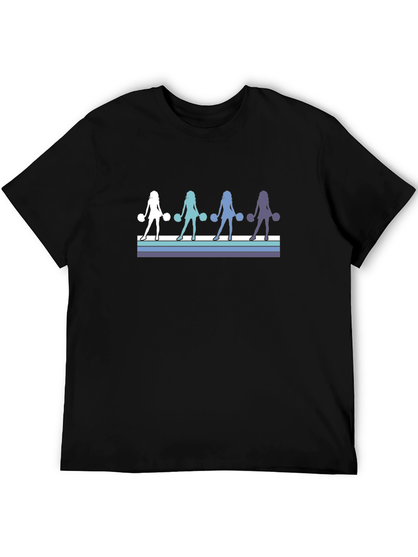 Retro Cheerleader Graphic T-Shirt