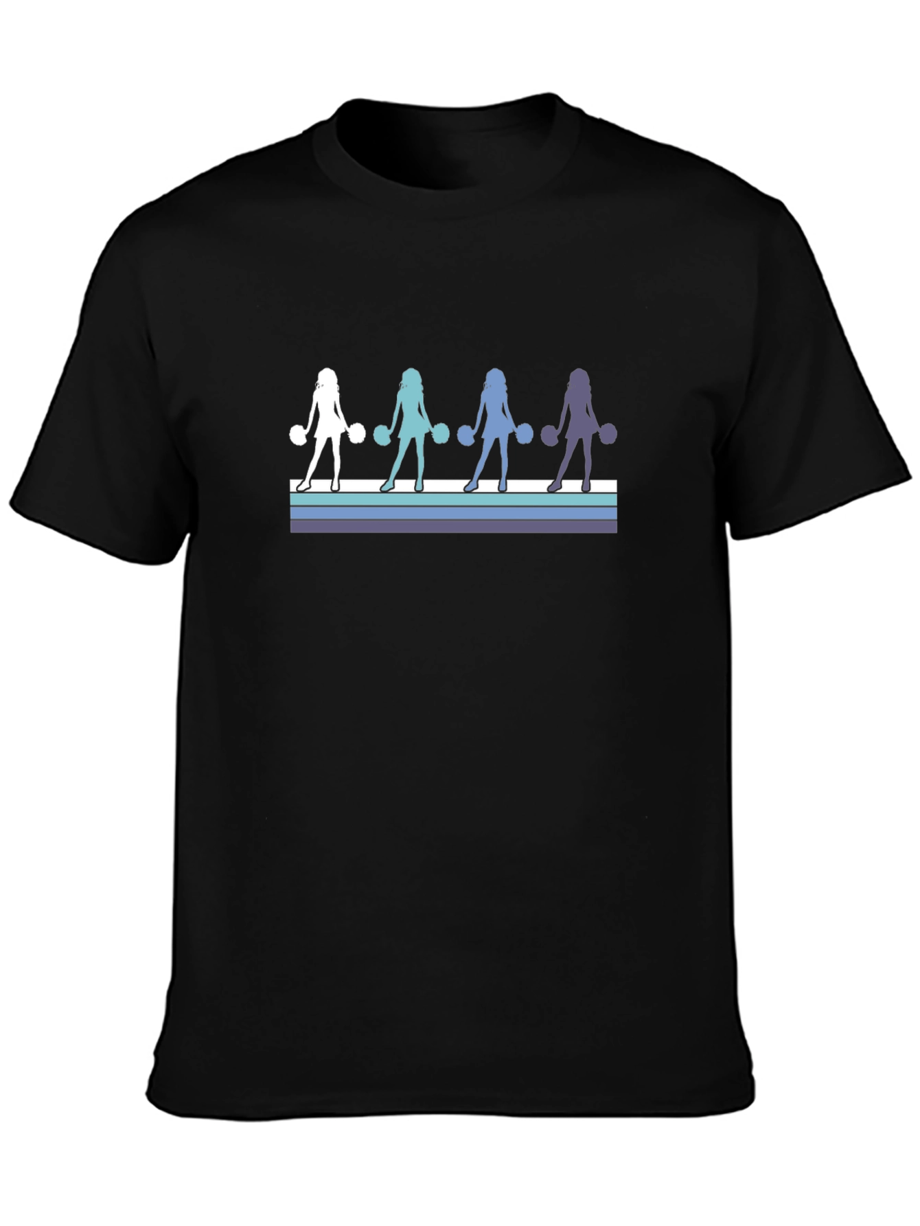 Retro Cheerleader Graphic T-Shirt