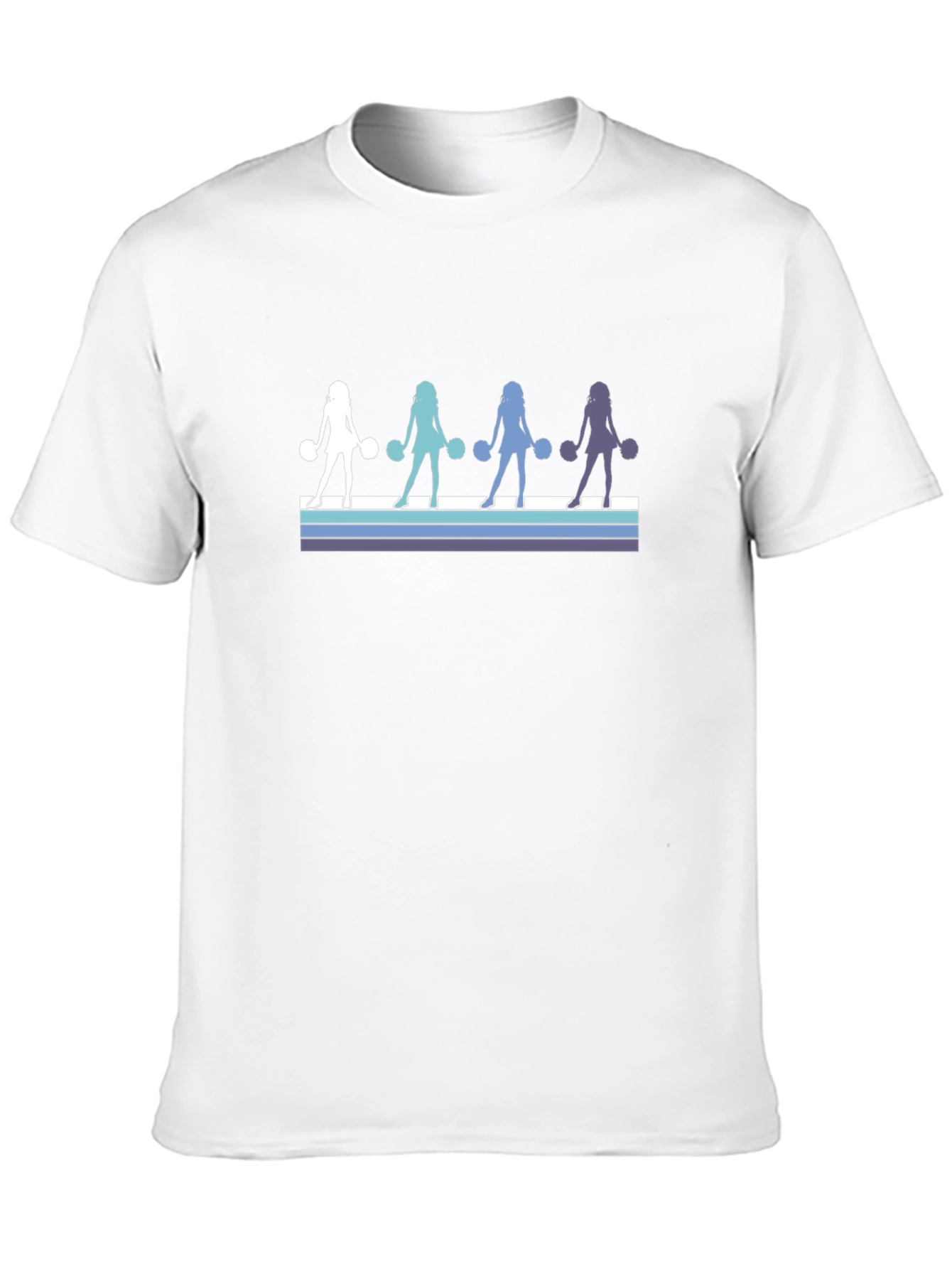 Retro Cheerleader Graphic T-Shirt