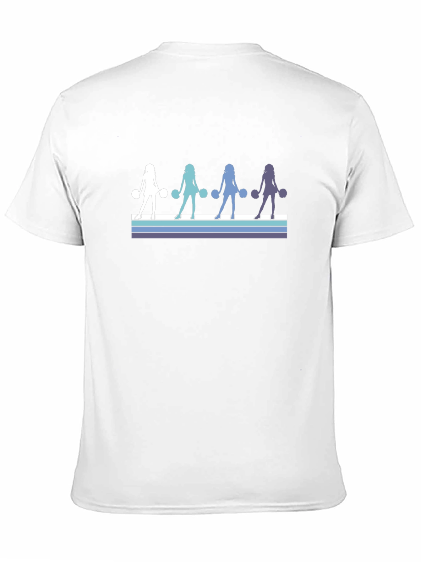 Retro Cheerleader Graphic T-Shirt
