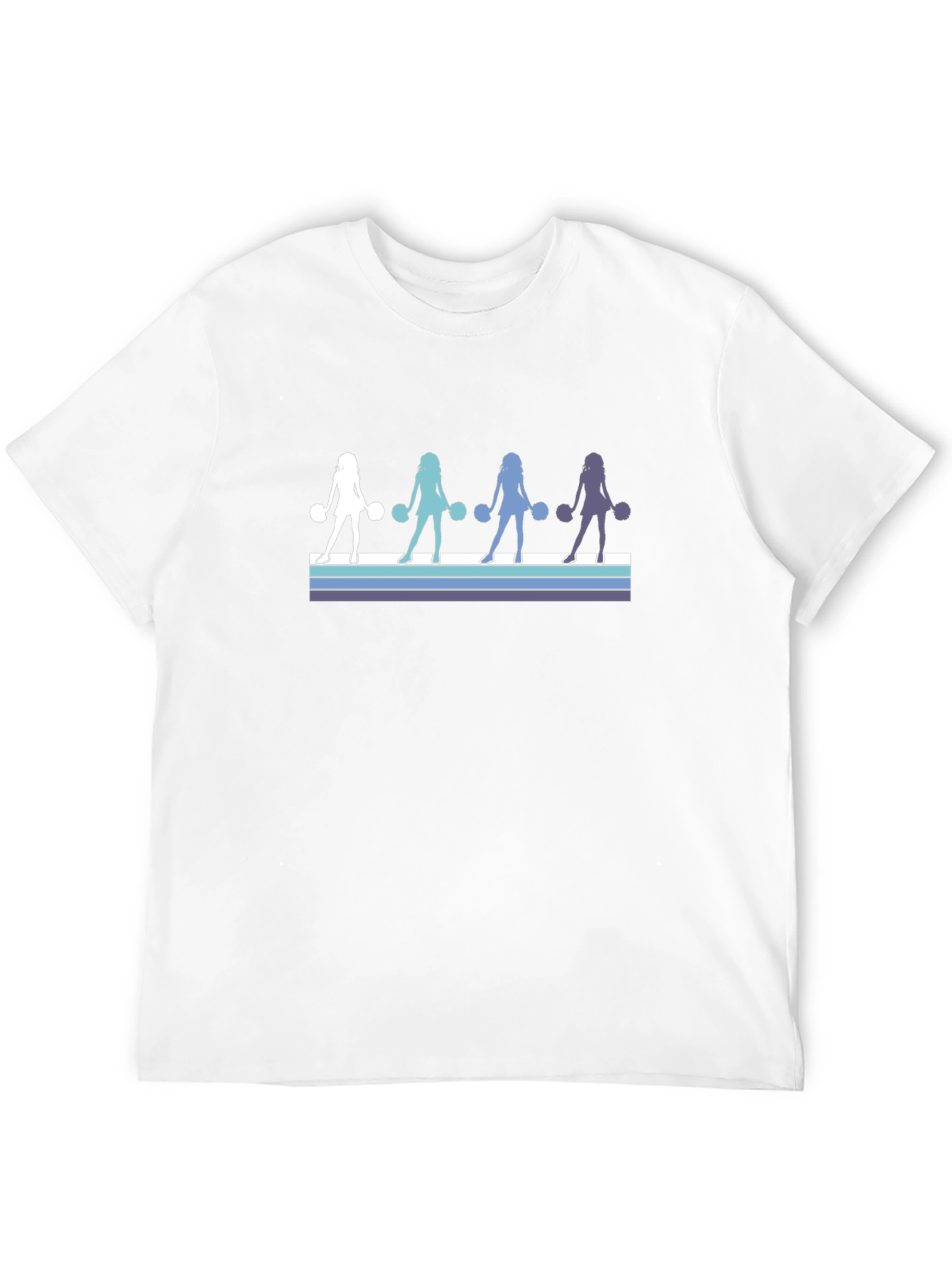 Retro Cheerleader Graphic T-Shirt