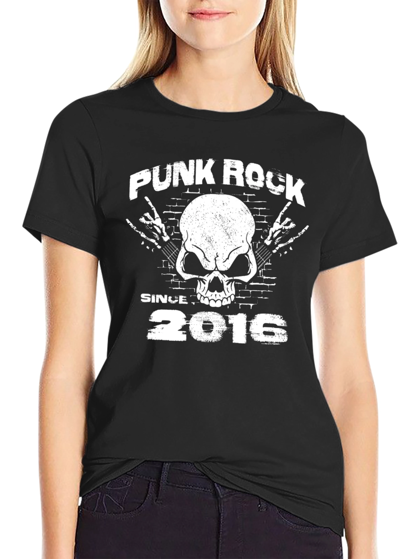 Punk Rock Skull T-Shirt - Since 2016