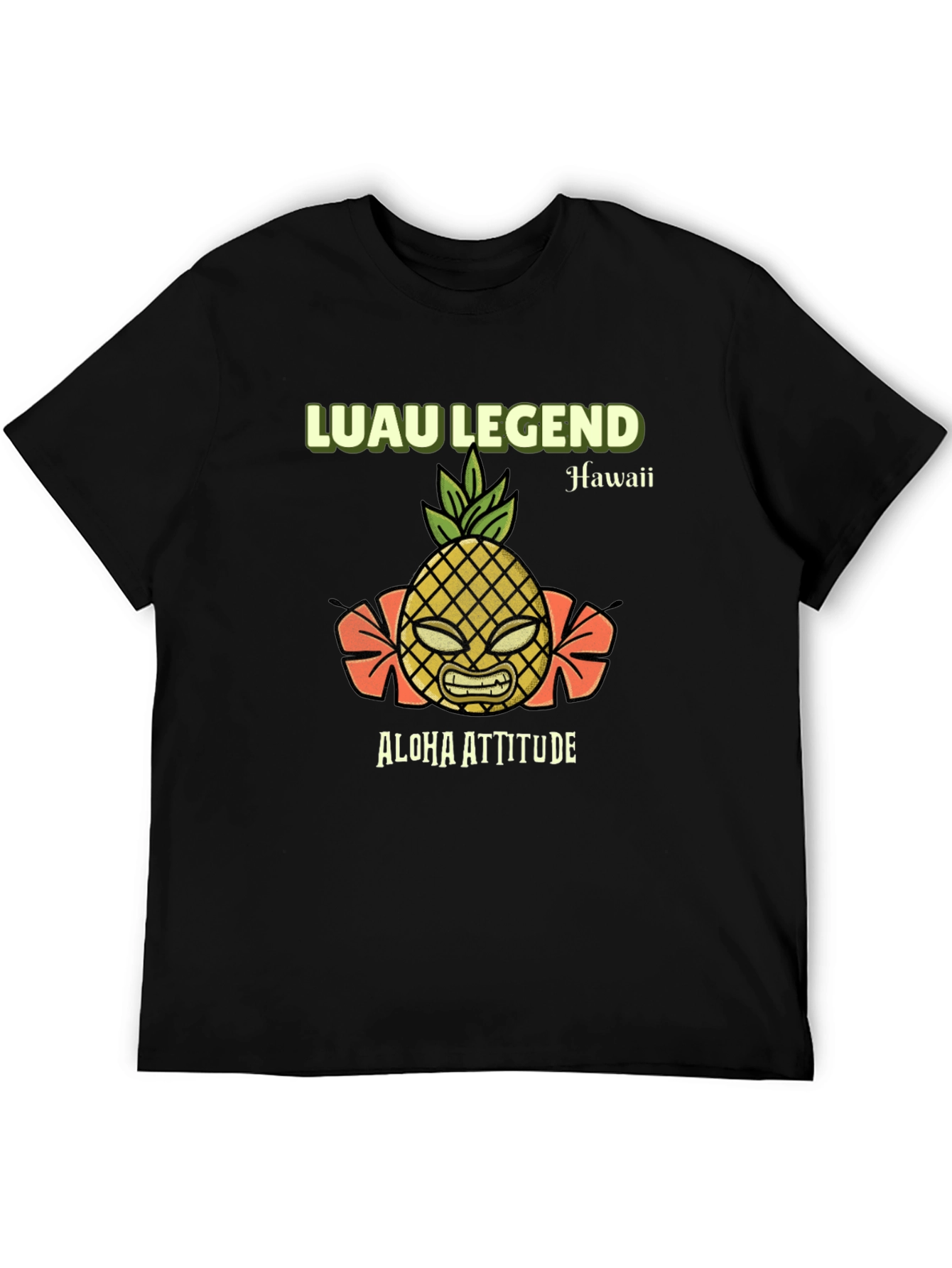 Luau Legend Aloha Attitude Graphic T-Shirt