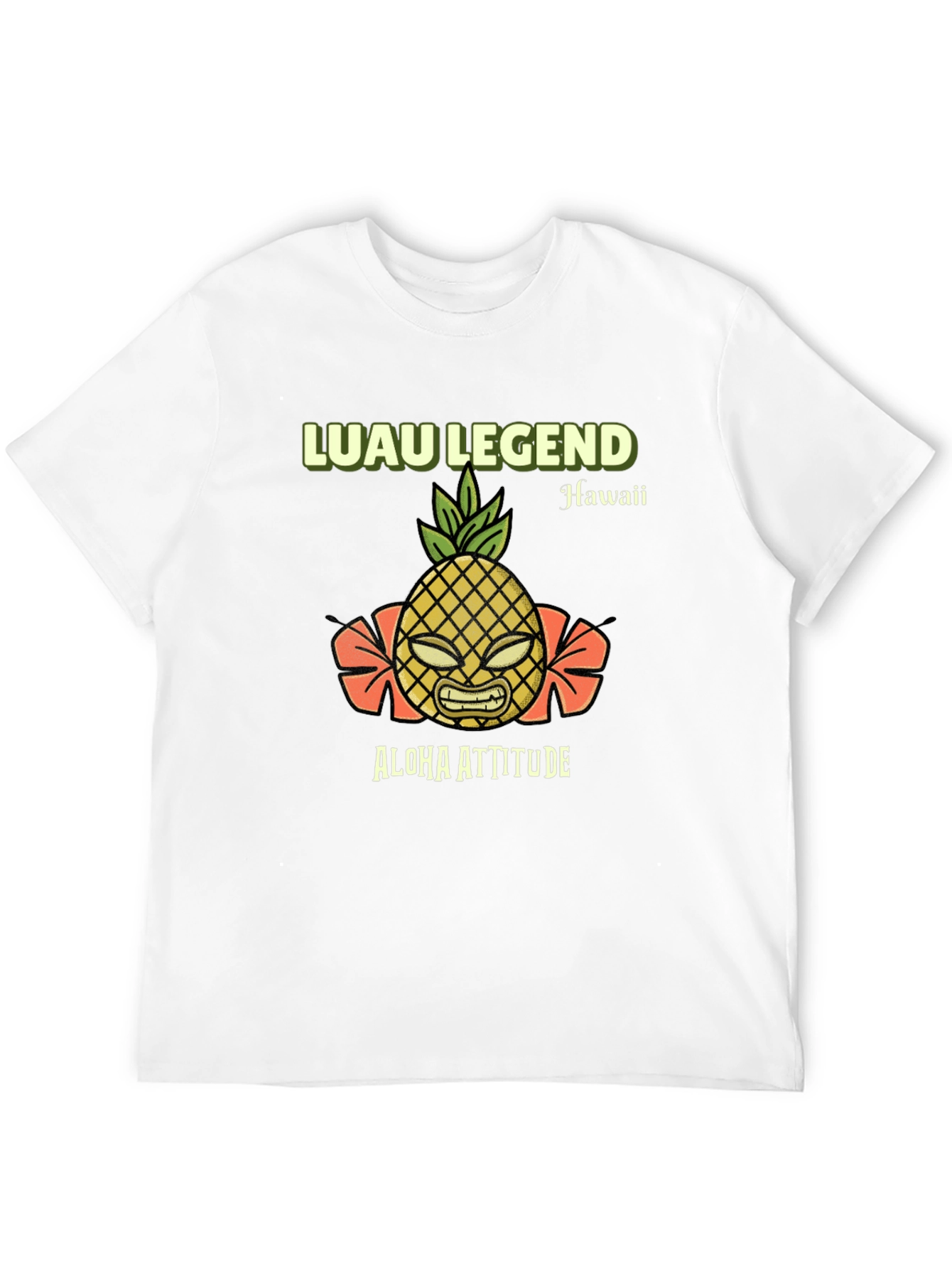 Luau Legend Aloha Attitude Graphic T-Shirt