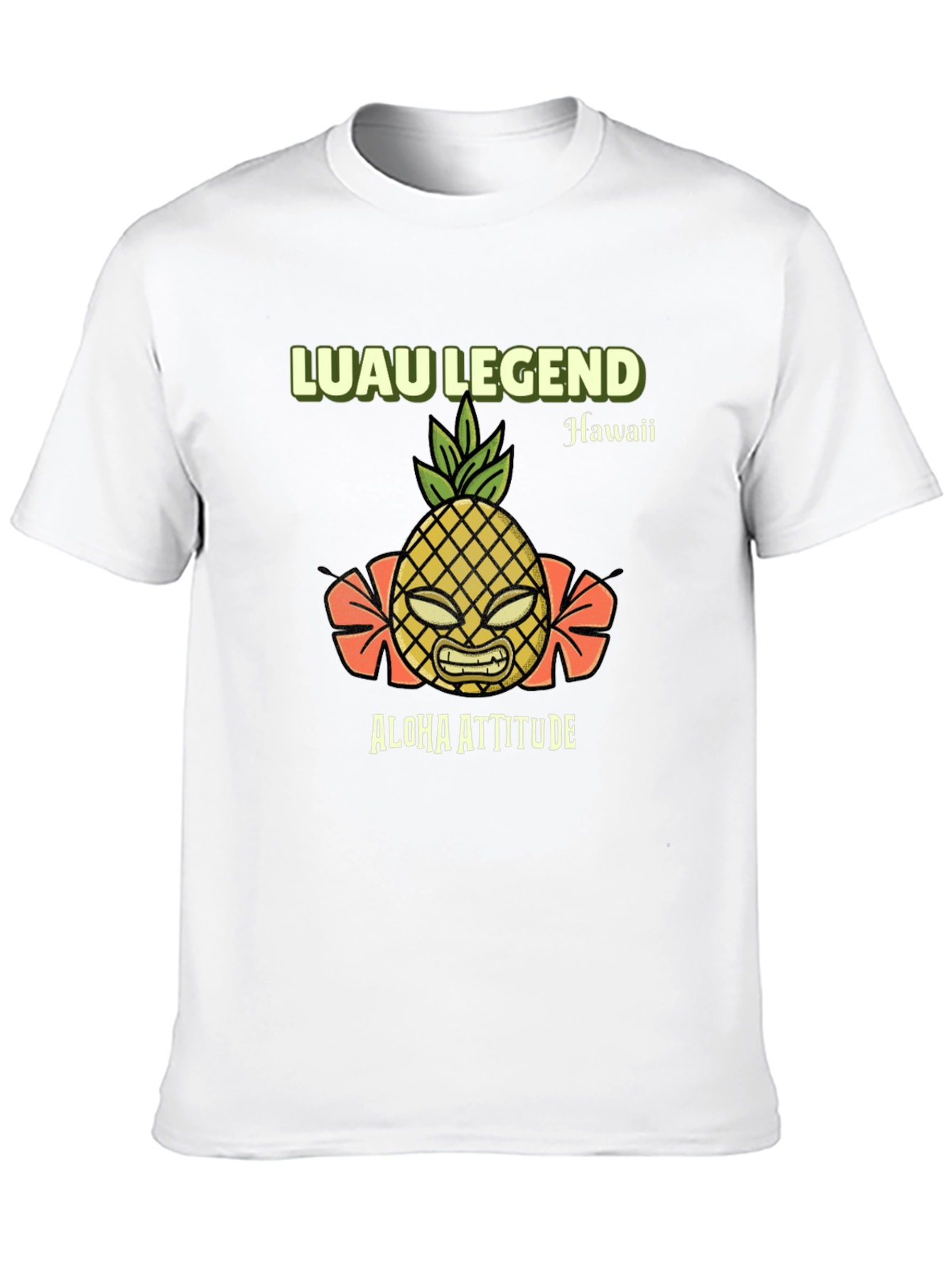 Luau Legend Aloha Attitude Graphic T-Shirt