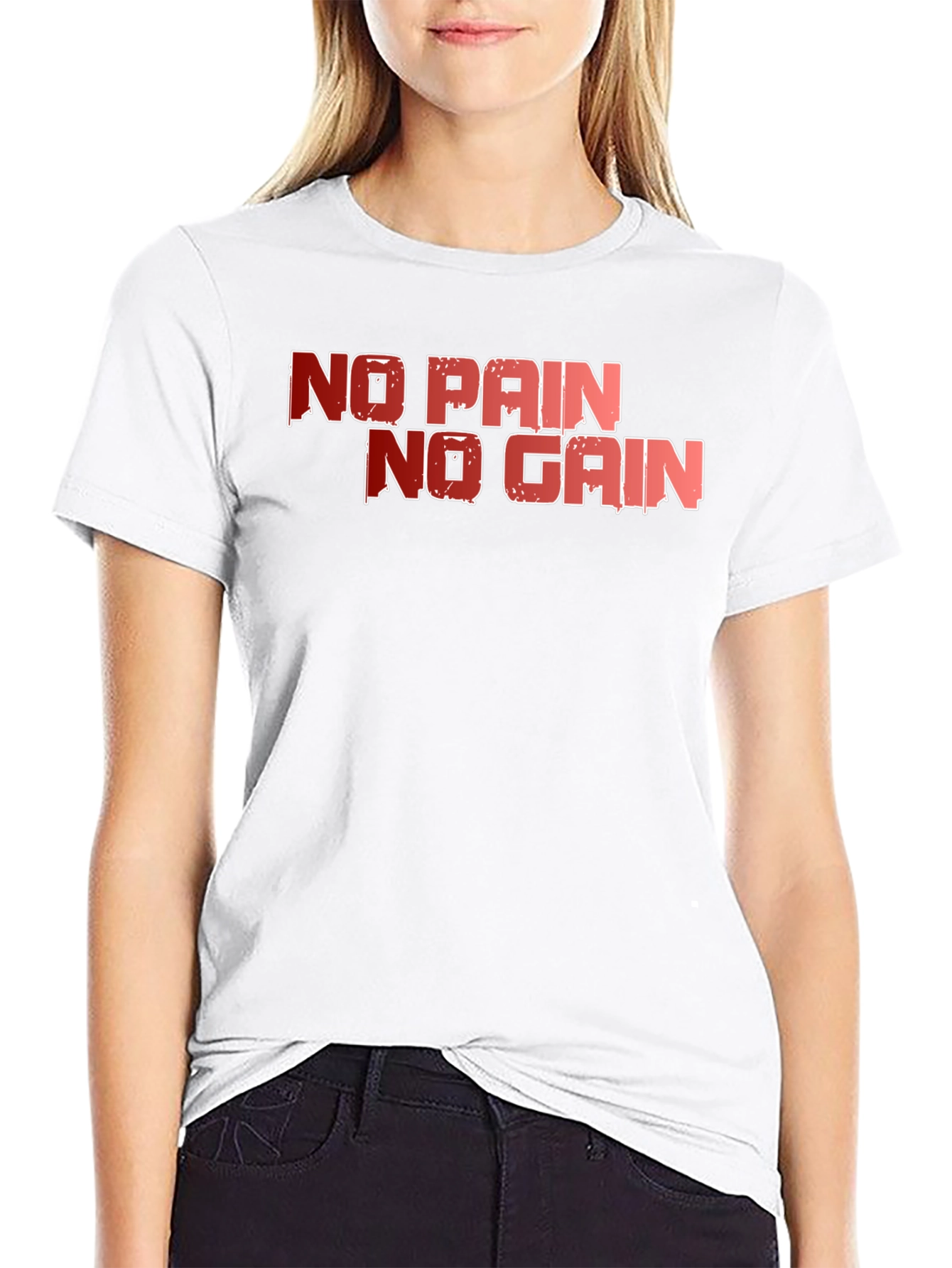 No Pain No Gain Graphic T-Shirt