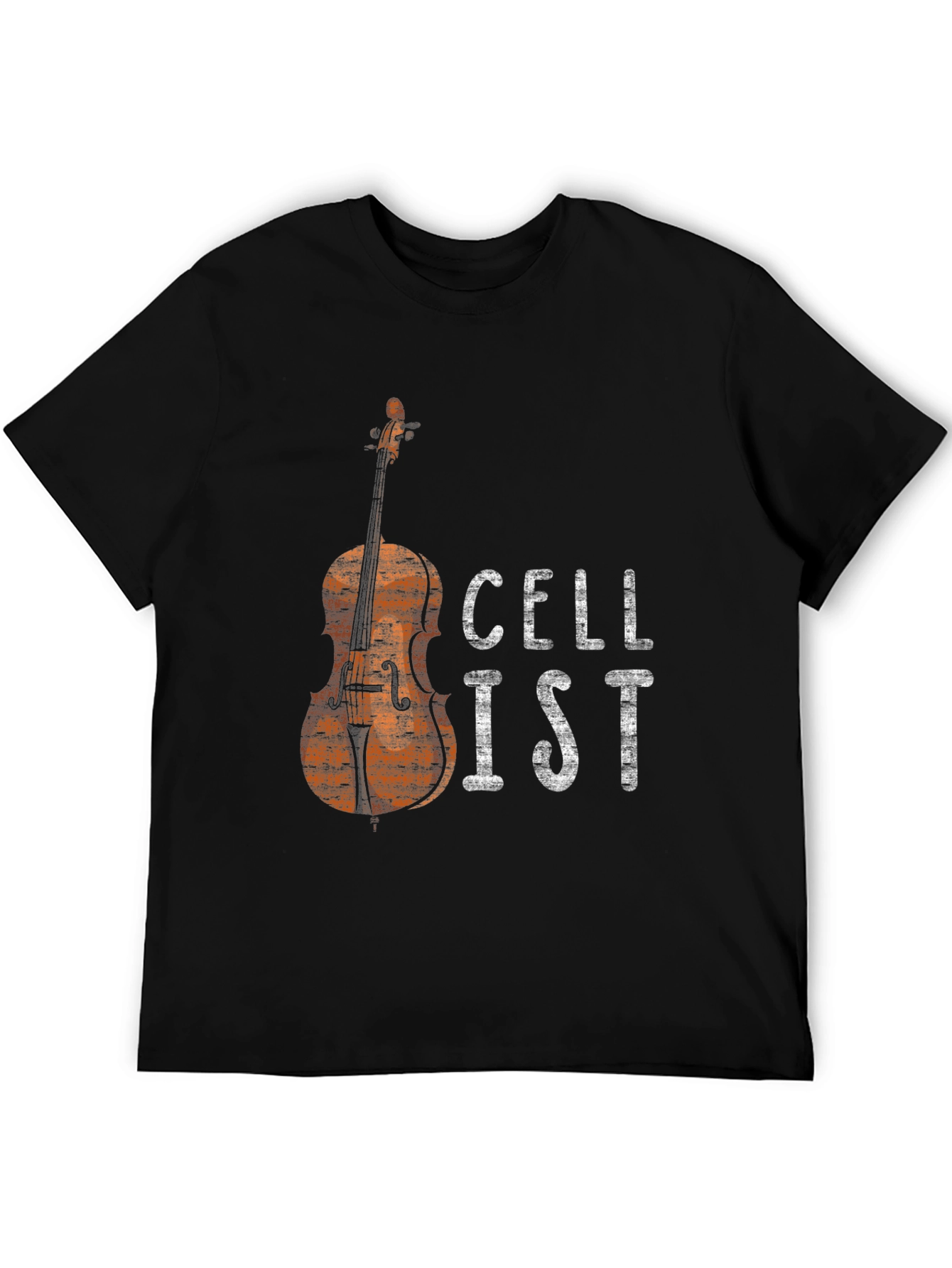 Cellist Graphic Tee - Musician T-Shirt