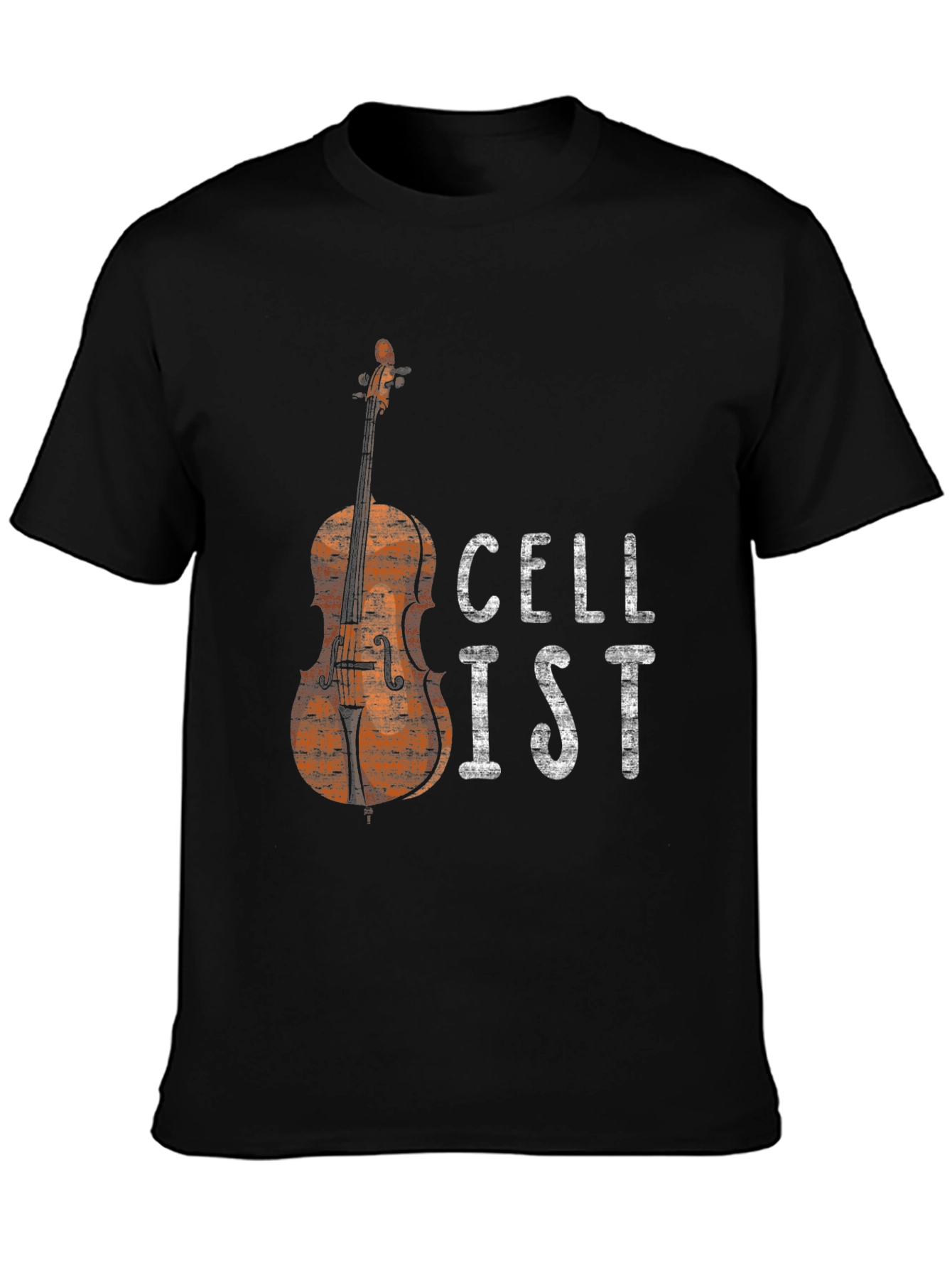 Cellist Graphic Tee - Musician T-Shirt