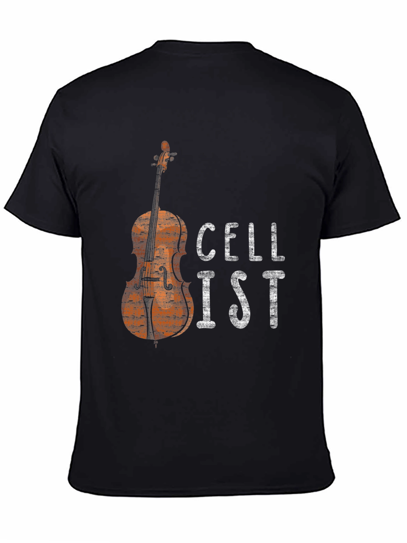 Cellist Graphic Tee - Musician T-Shirt