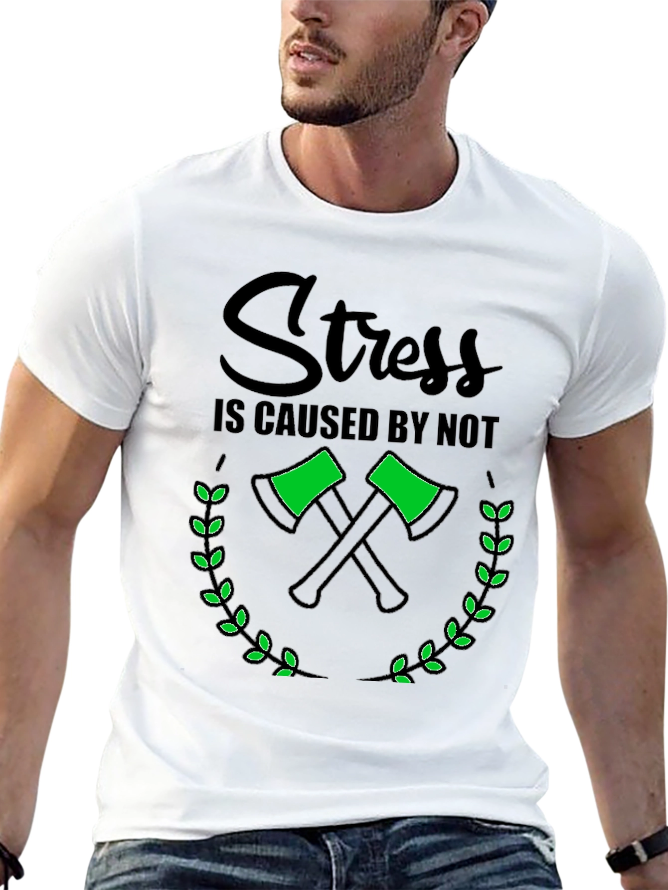 Stress Caused By Not Chopping T-Shirt