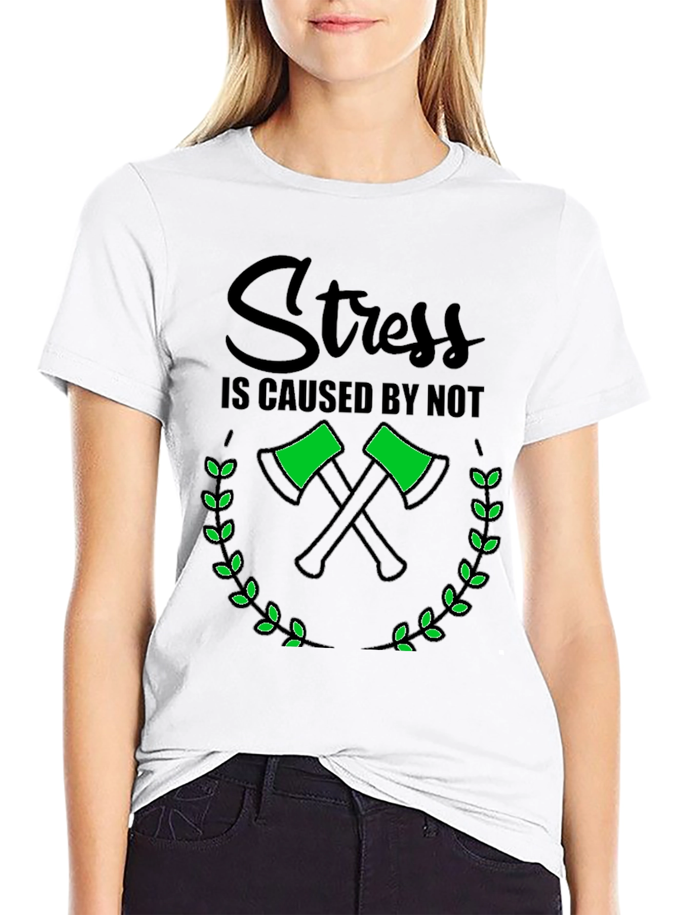 Stress Caused By Not Chopping T-Shirt