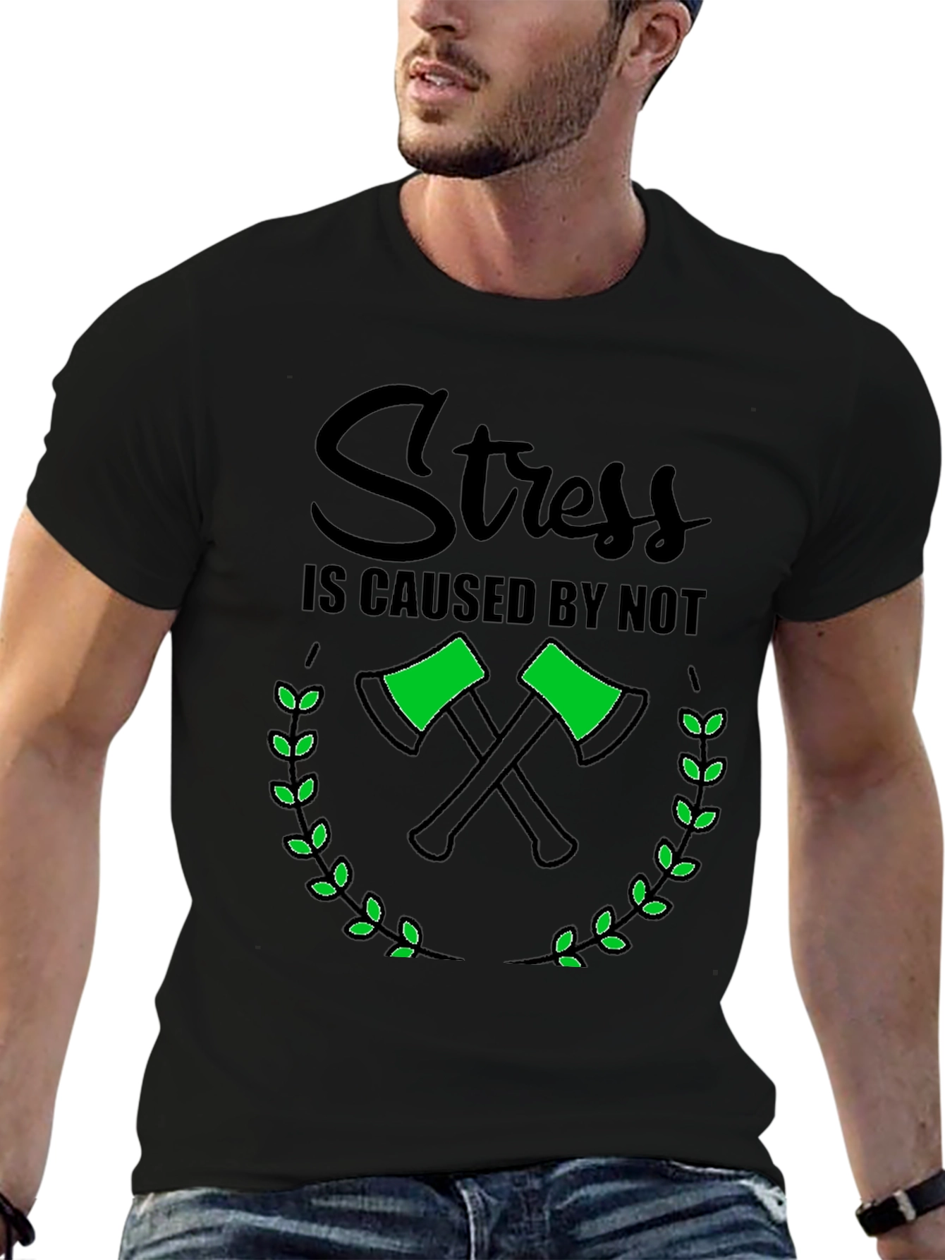 Stress Caused By Not Chopping T-Shirt