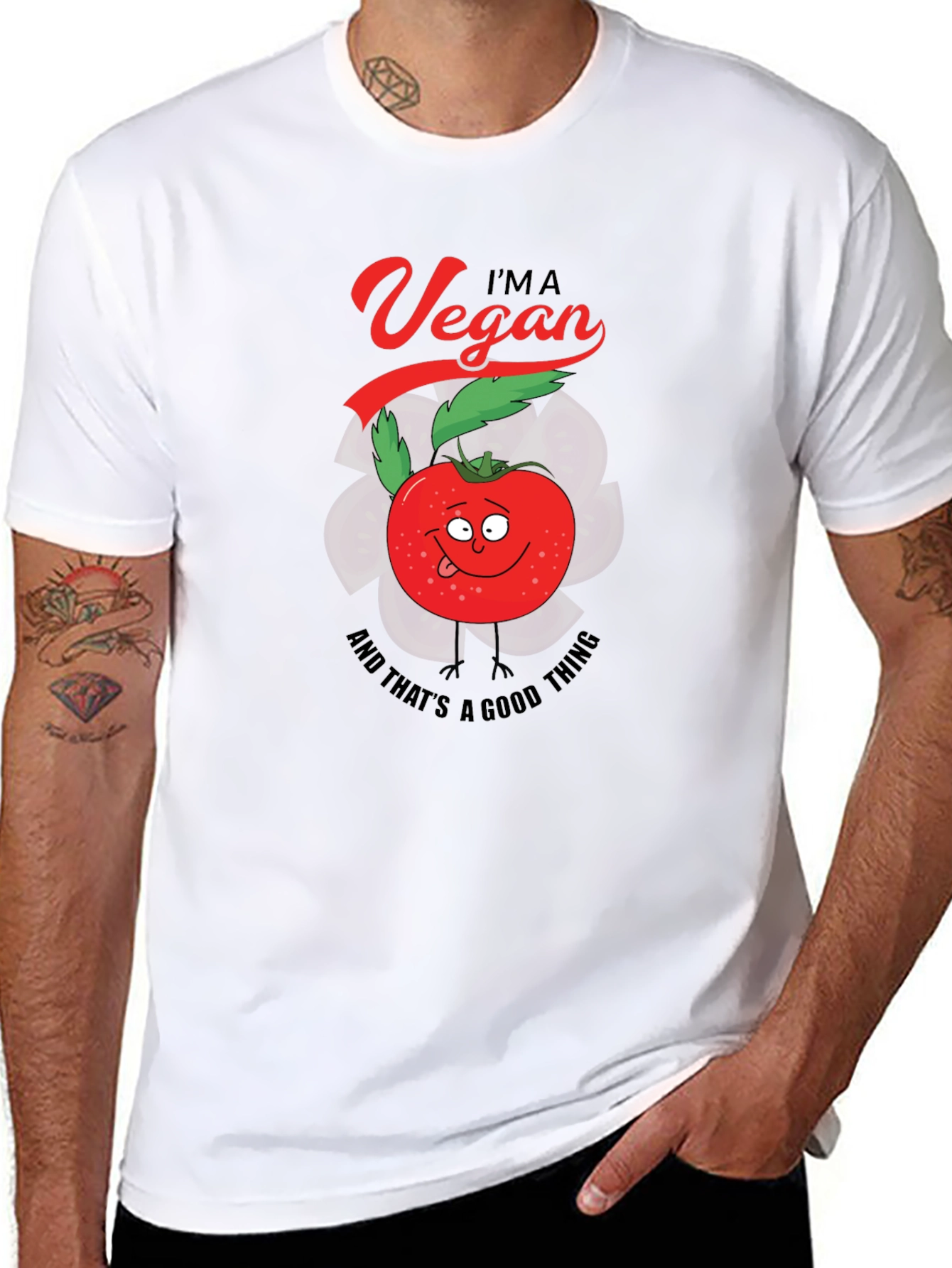 Im A Vegan Tomato T-Shirt