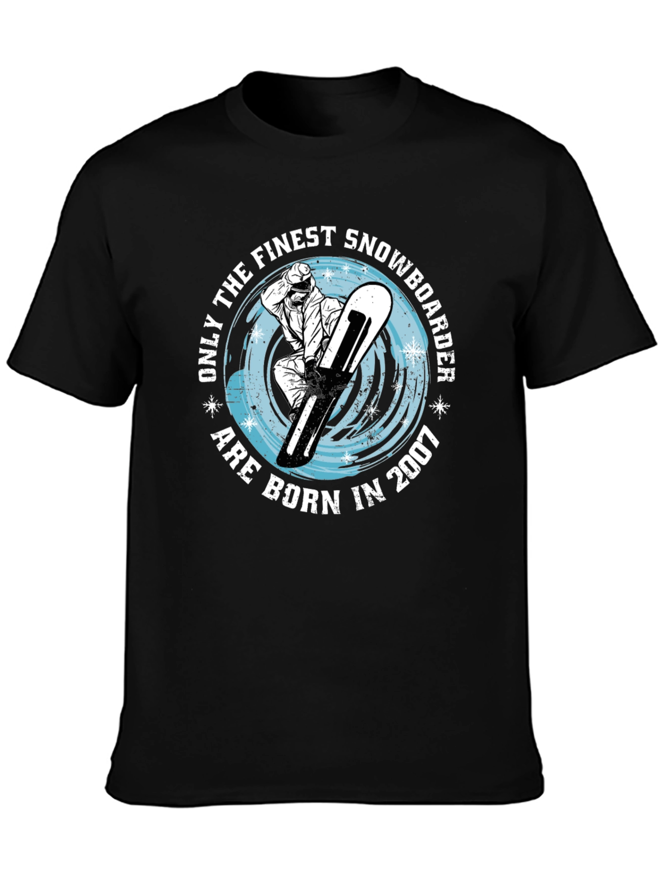 Finest Snowboarder Born in 2007 T-Shirt
