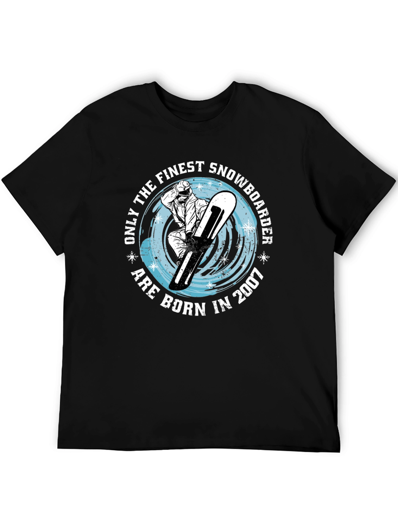 Finest Snowboarder Born in 2007 T-Shirt