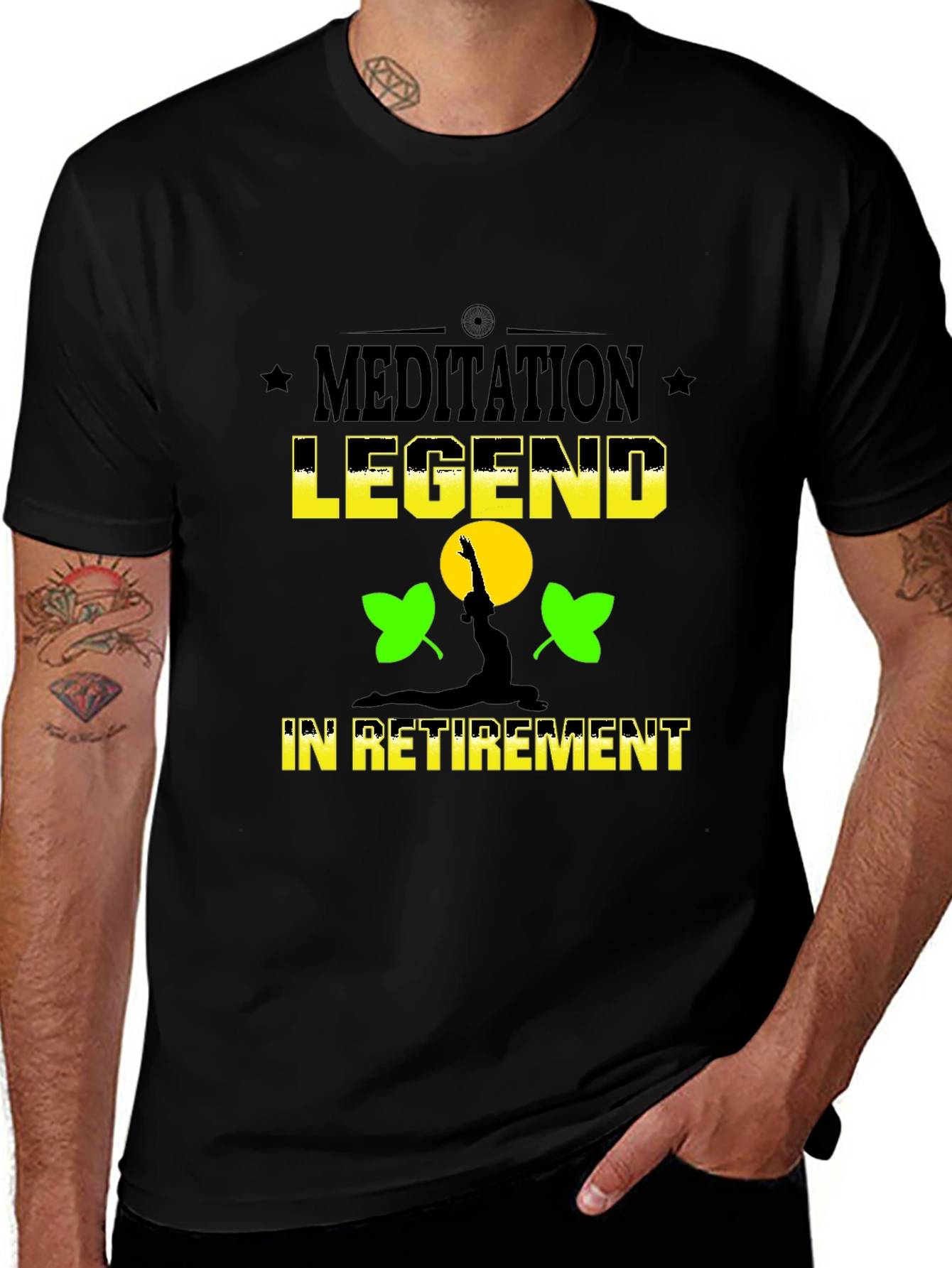 Meditation Legend Retirement T-Shirt - Relax in Style!