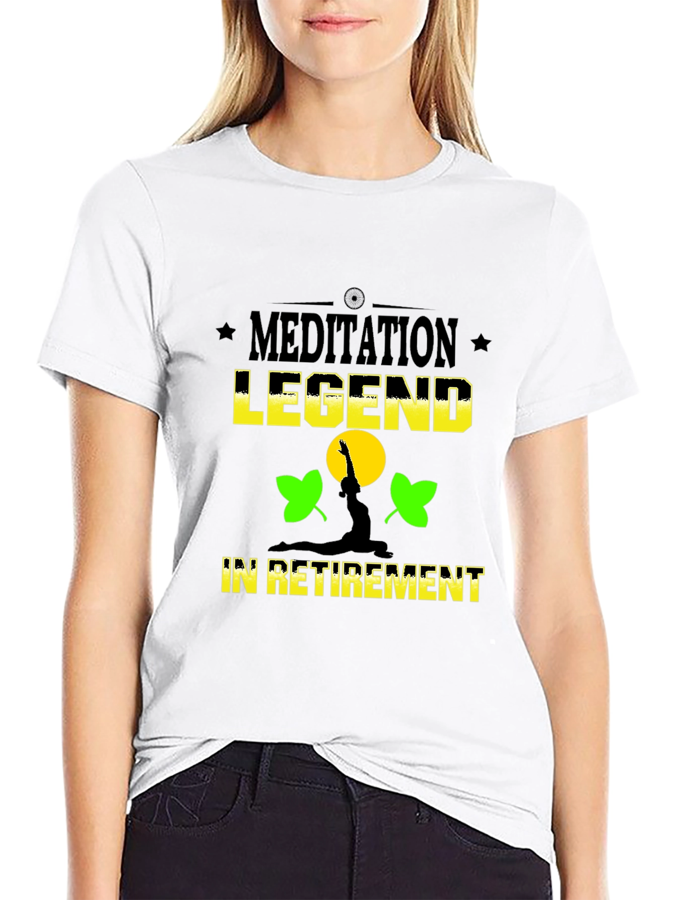 Meditation Legend Retirement T-Shirt - Relax in Style!