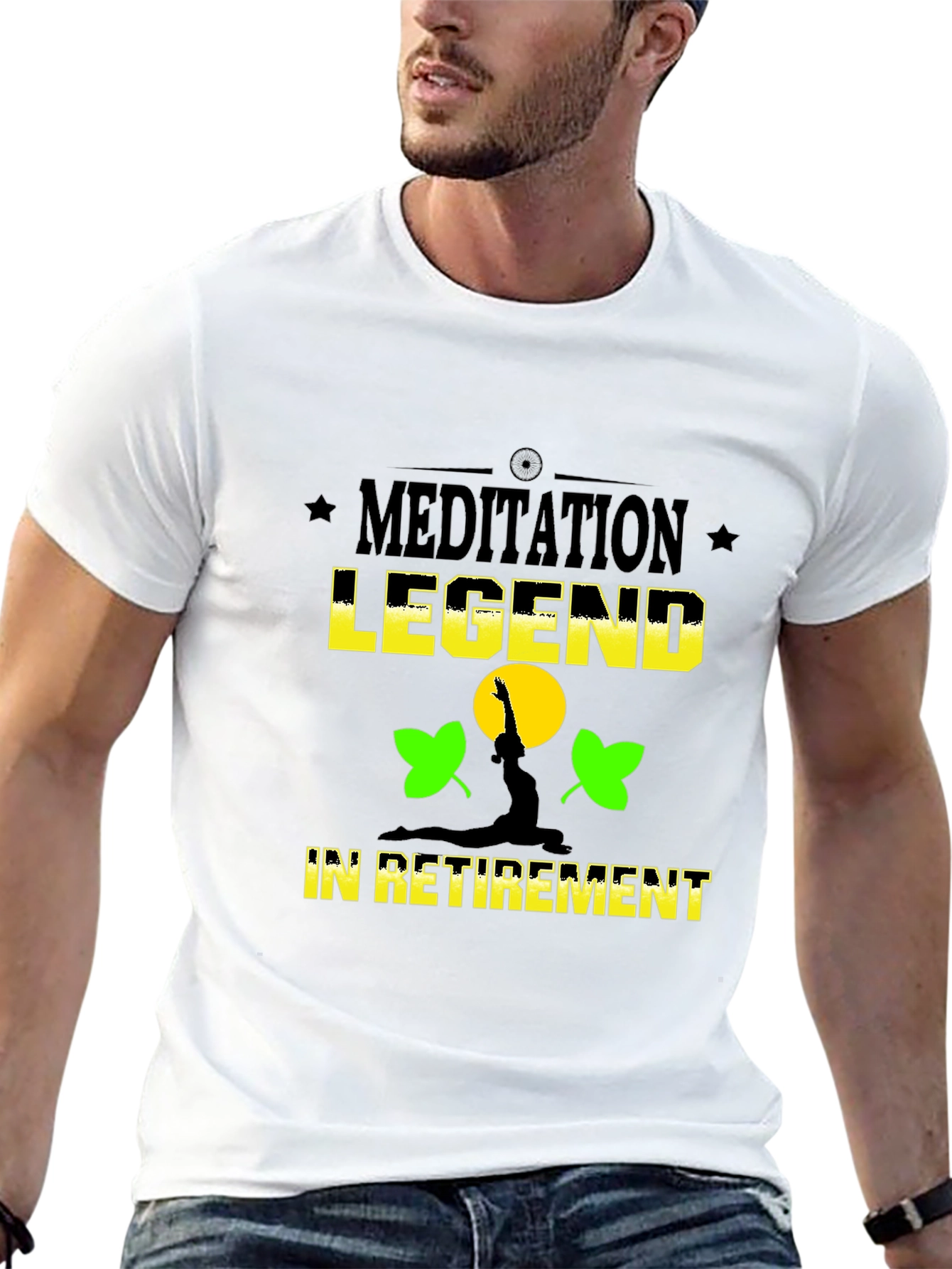 Meditation Legend Retirement T-Shirt - Relax in Style!