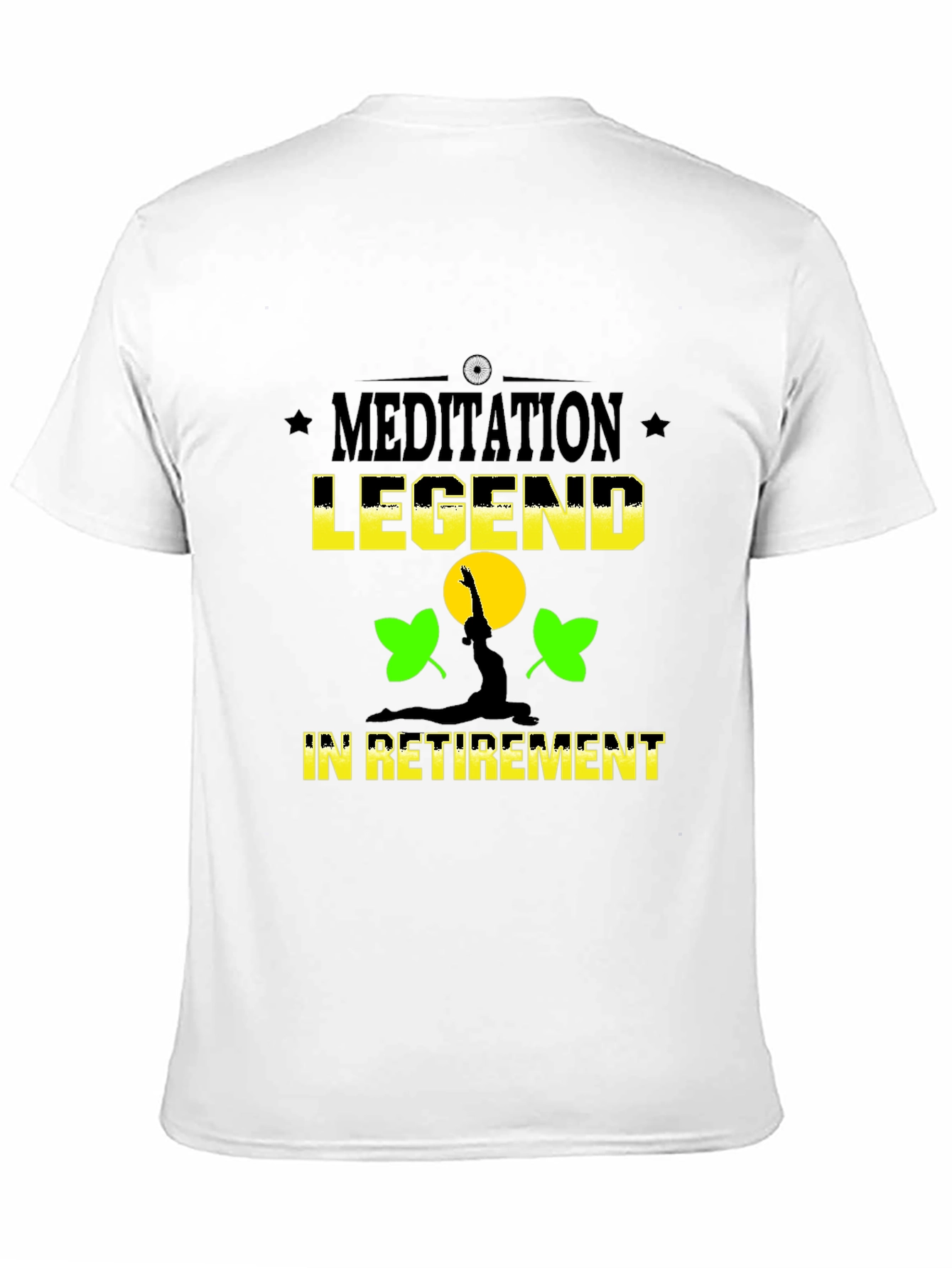 Meditation Legend Retirement T-Shirt - Relax in Style!