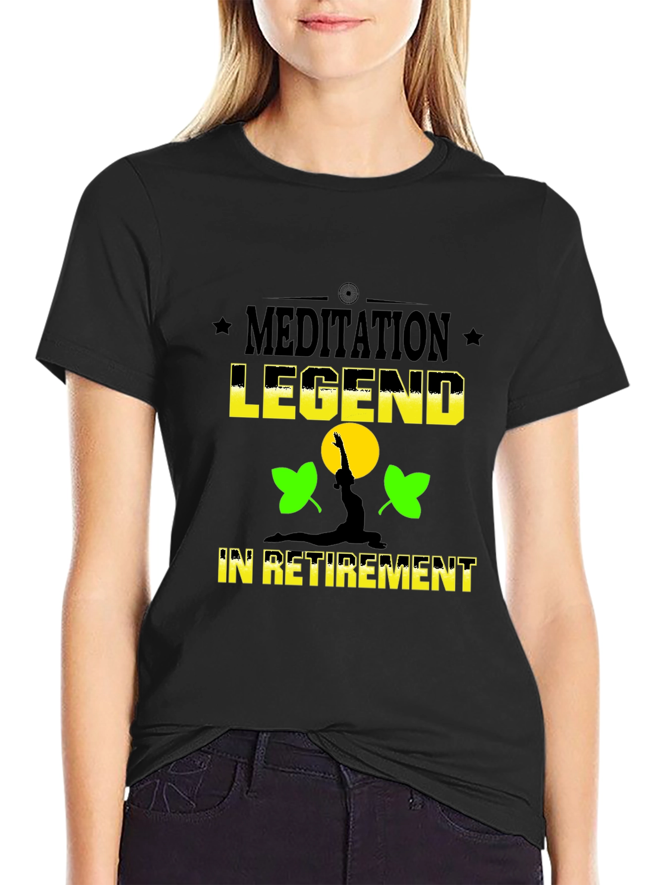 Meditation Legend Retirement T-Shirt - Relax in Style!