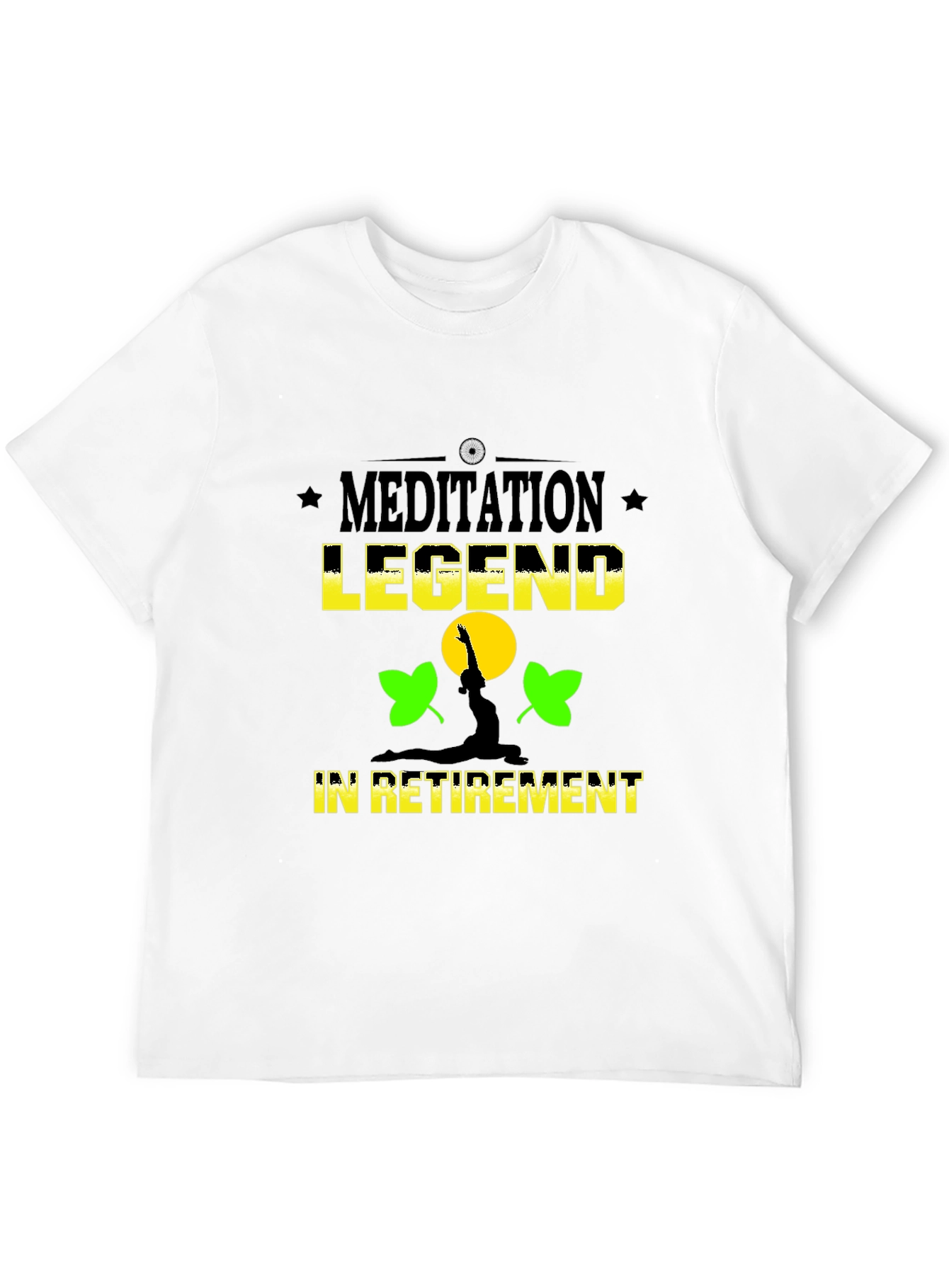 Meditation Legend Retirement T-Shirt - Relax in Style!