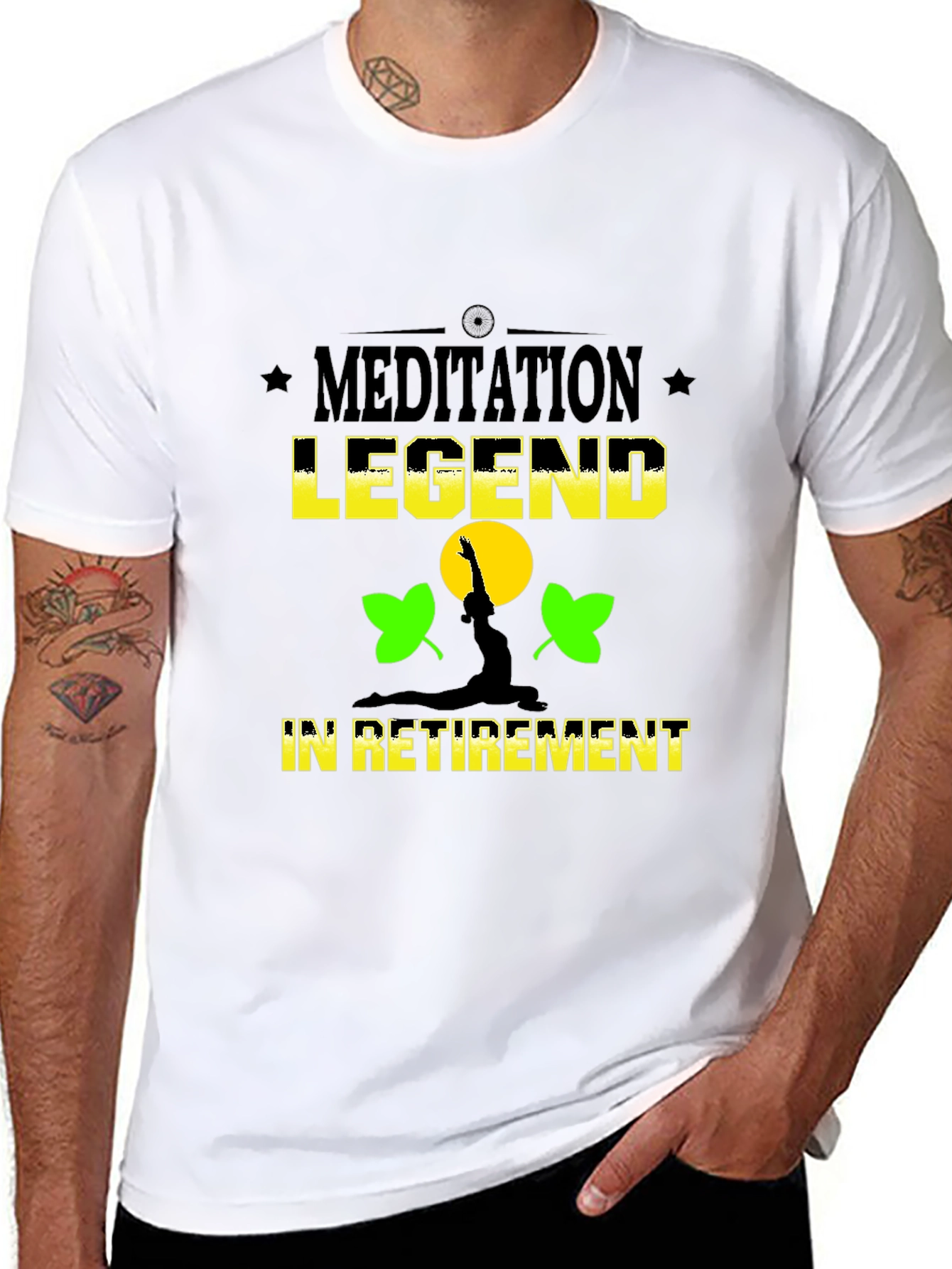 Meditation Legend Retirement T-Shirt - Relax in Style!