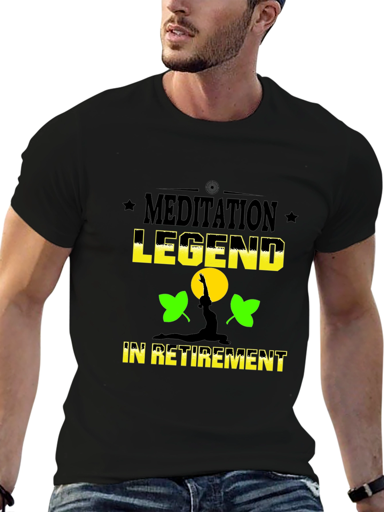 Meditation Legend Retirement T-Shirt - Relax in Style!