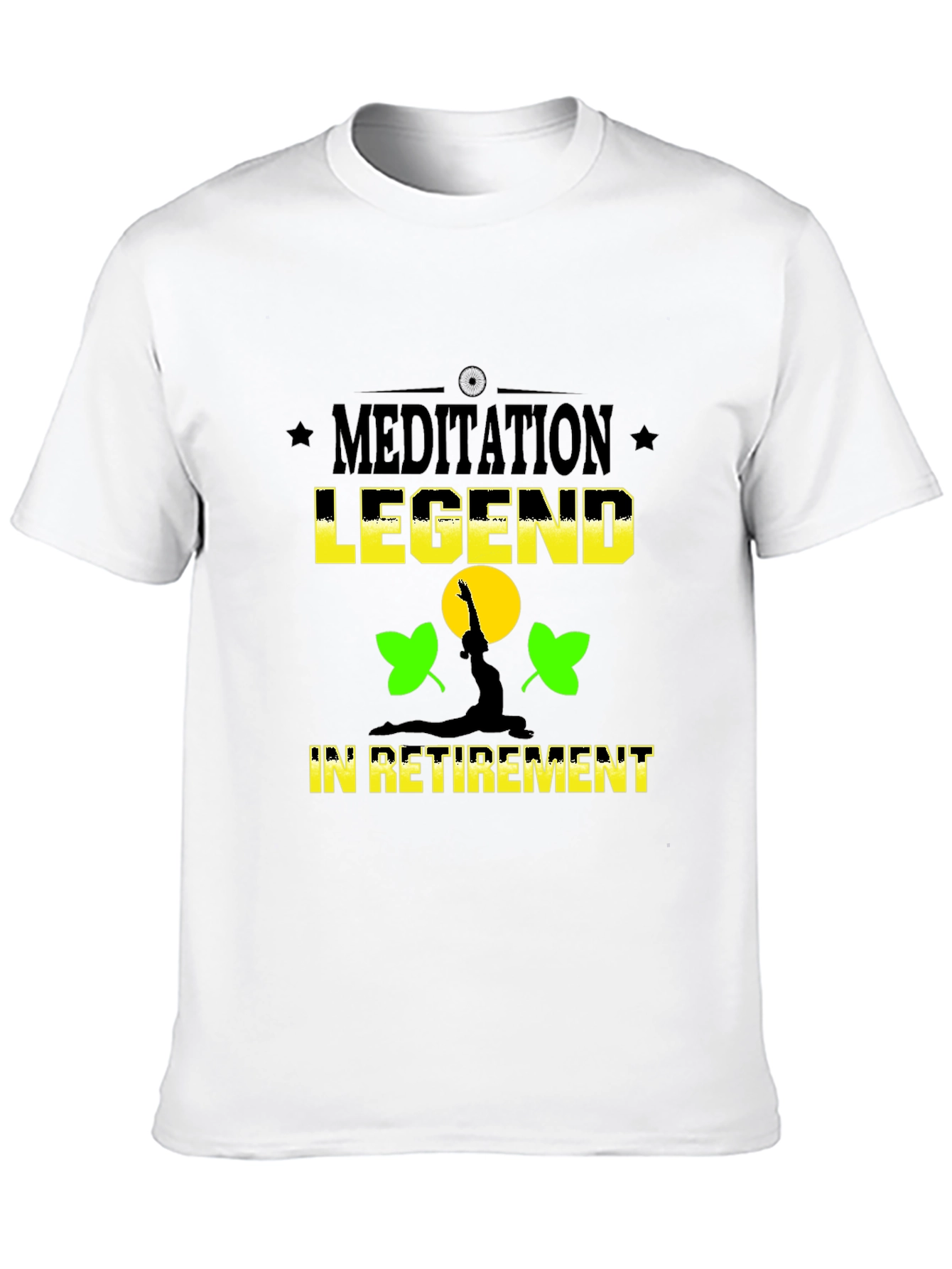 Meditation Legend Retirement T-Shirt - Relax in Style!