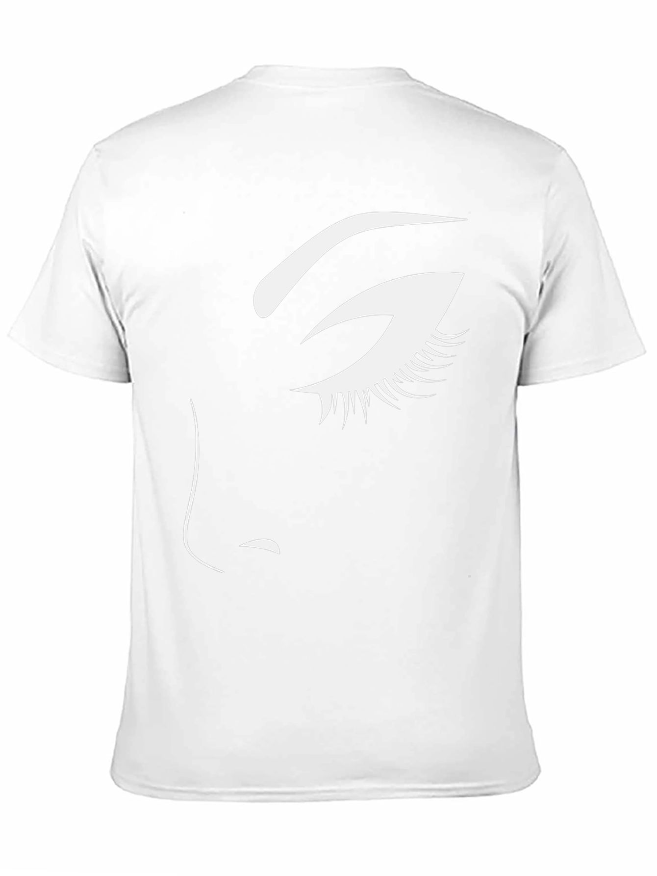 Seductive Eye Graphic Tee - Unisex Black Cotton Shirt