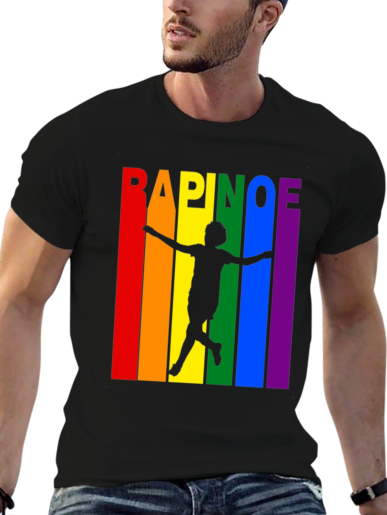 Rapinoe Pride T-Shirt - Celebrate Soccer & Equality