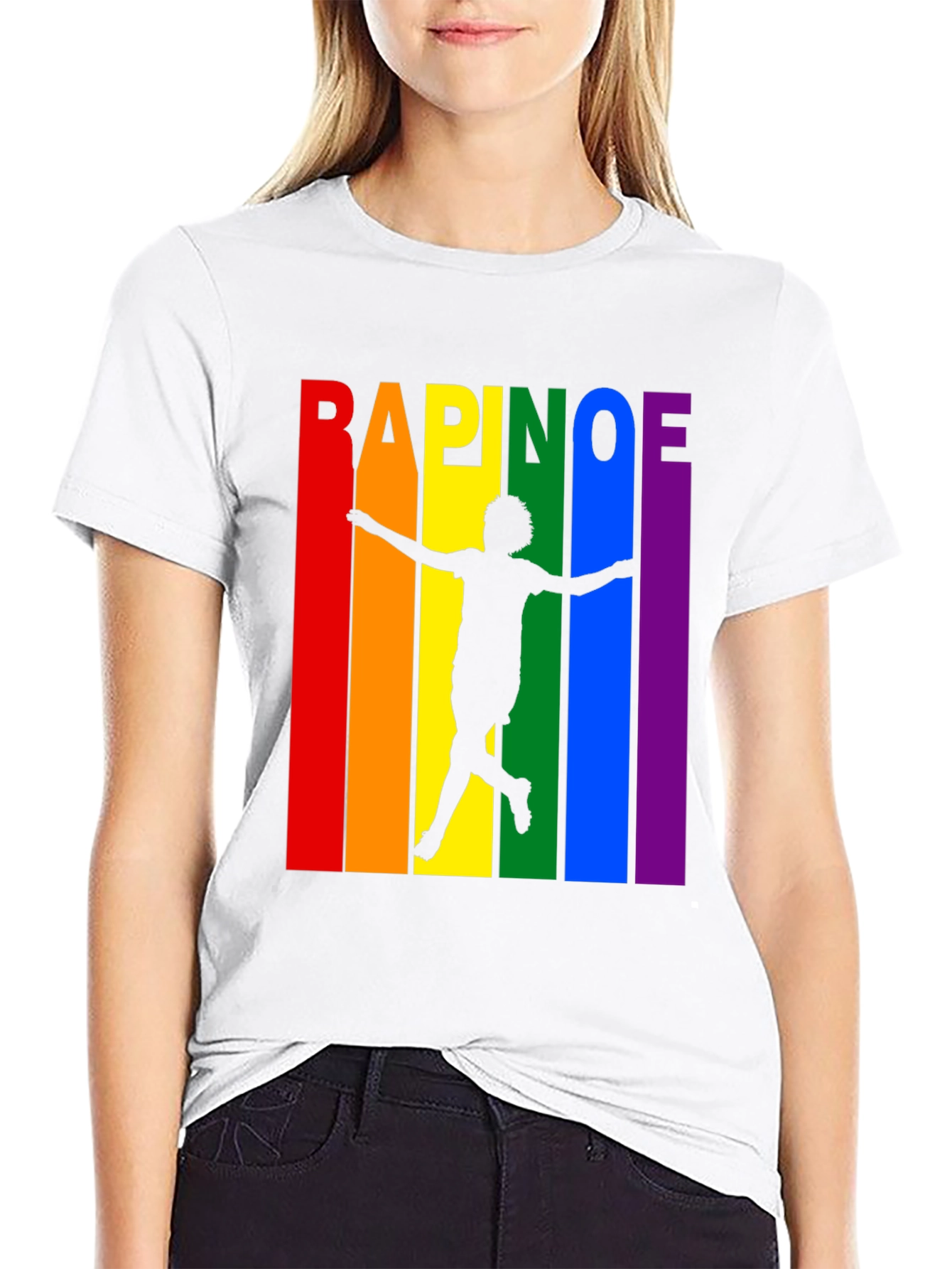 Rapinoe Pride T-Shirt - Celebrate Soccer & Equality