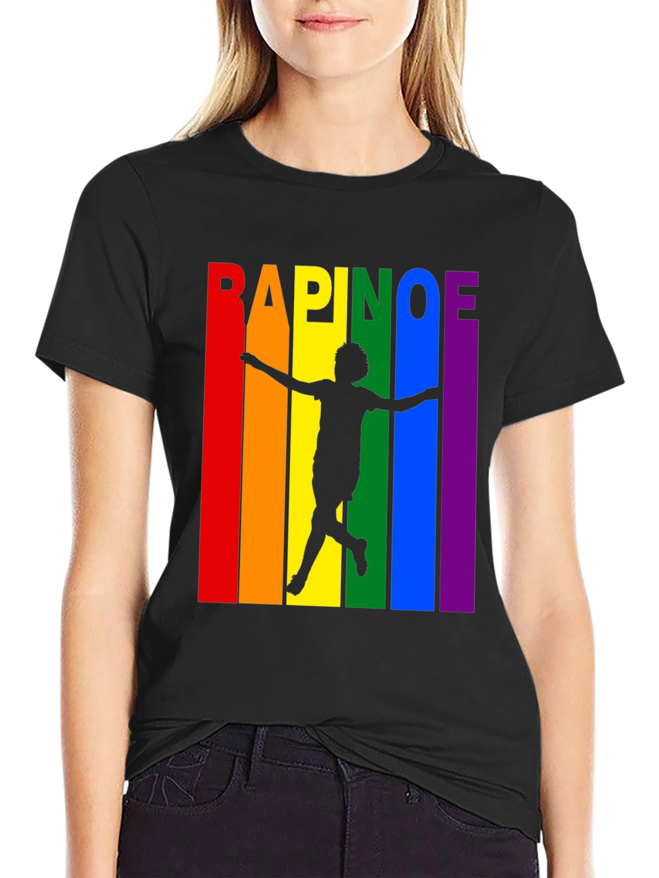 Rapinoe Pride T-Shirt - Celebrate Soccer & Equality