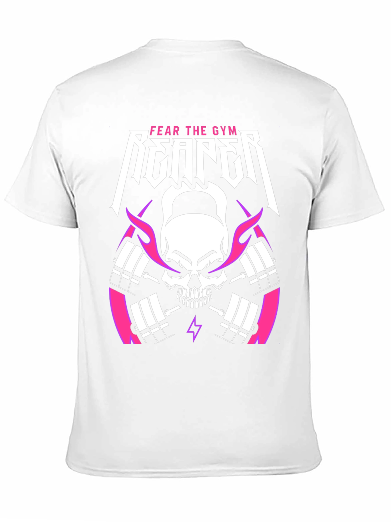 Fear the Gym Reaper T-Shirt - Fitness Graphic Tee