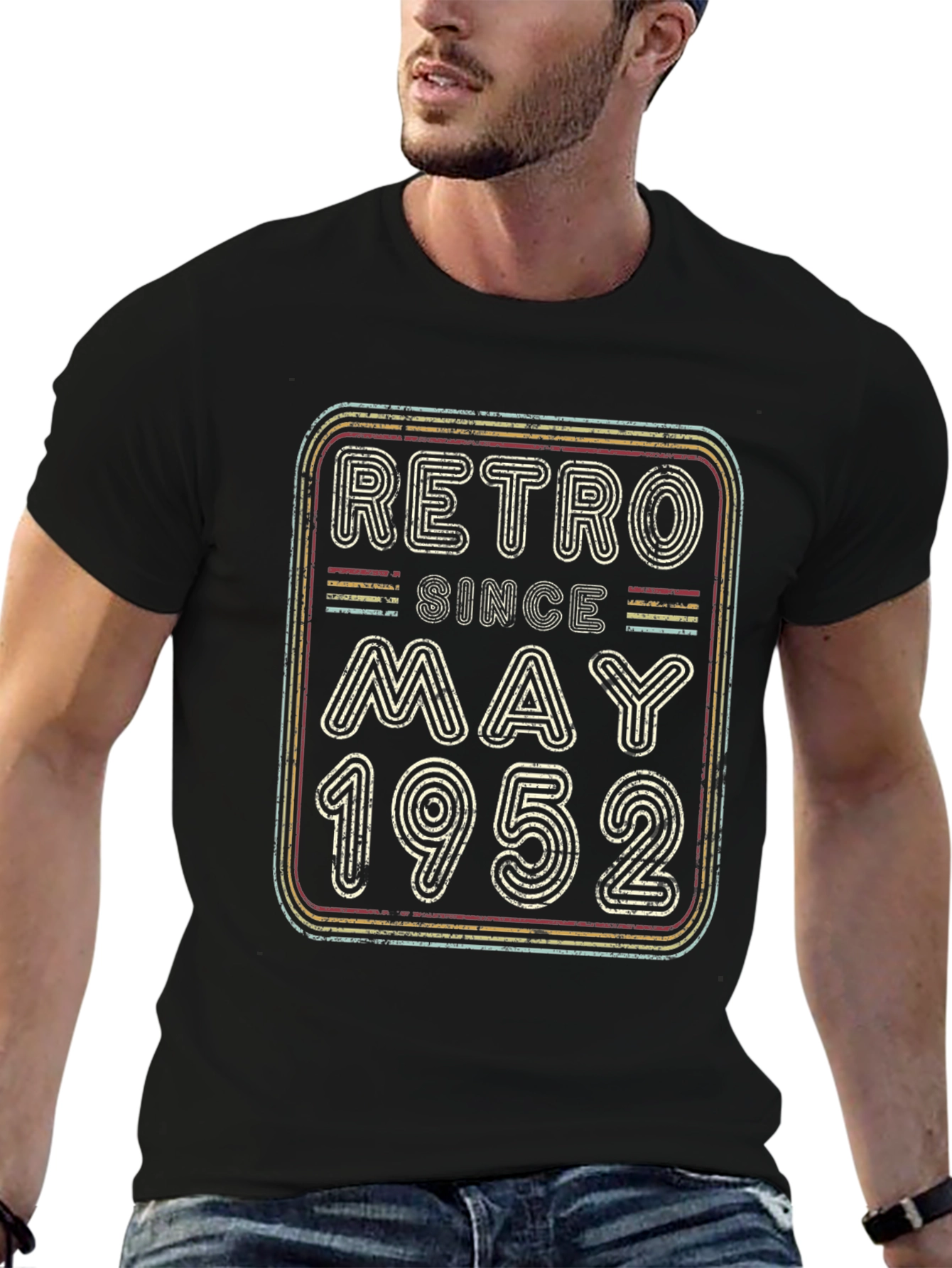 Retro Since May 1952 Birthday T-Shirt
