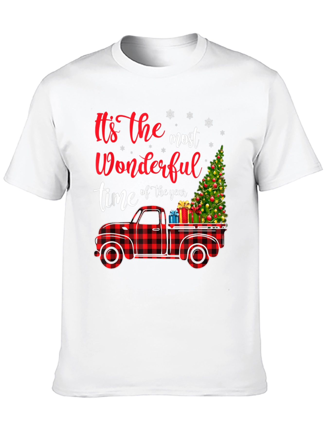 Wonderful Time of the Year Christmas Truck T-Shirt
