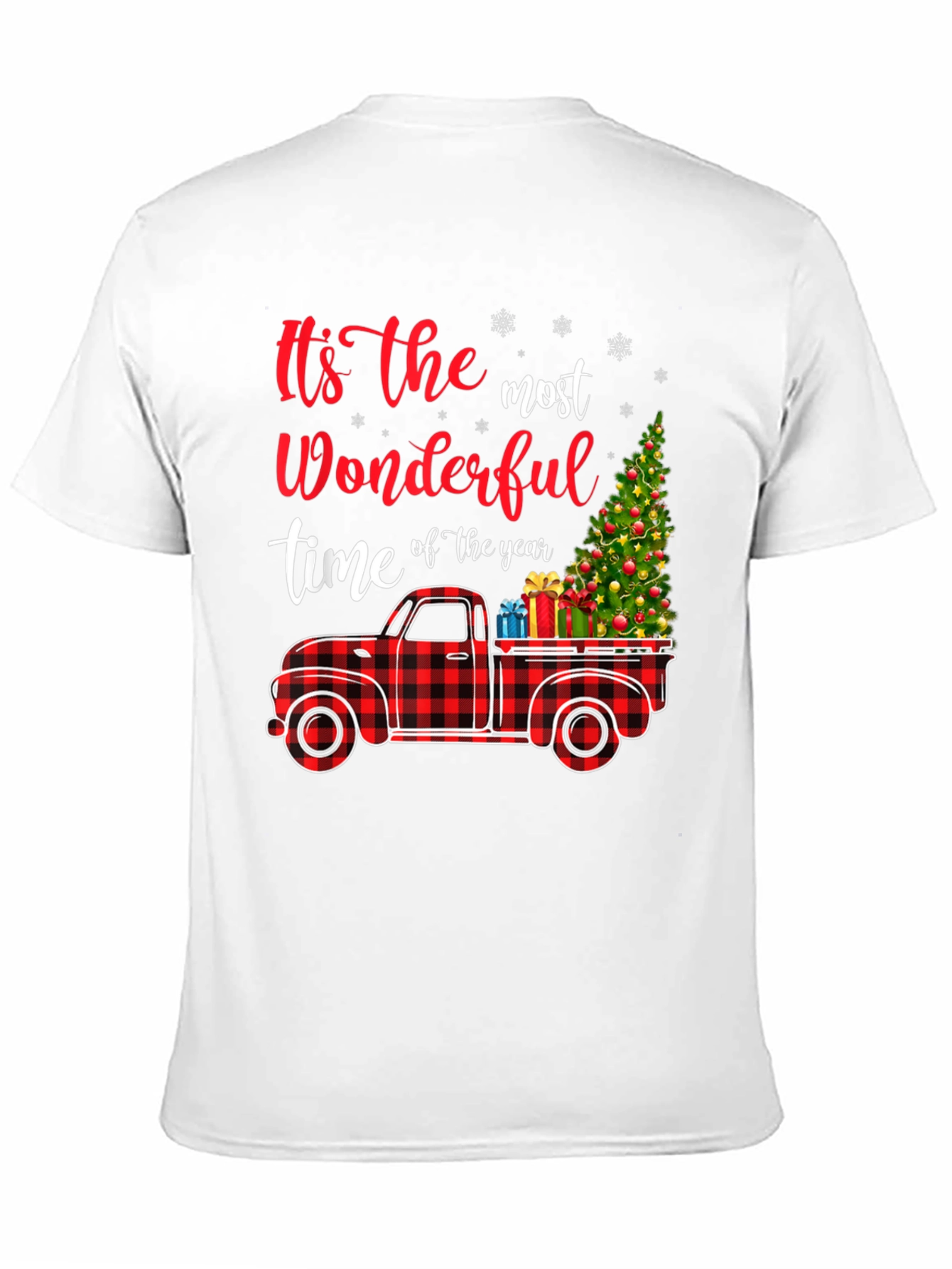 Wonderful Time of the Year Christmas Truck T-Shirt