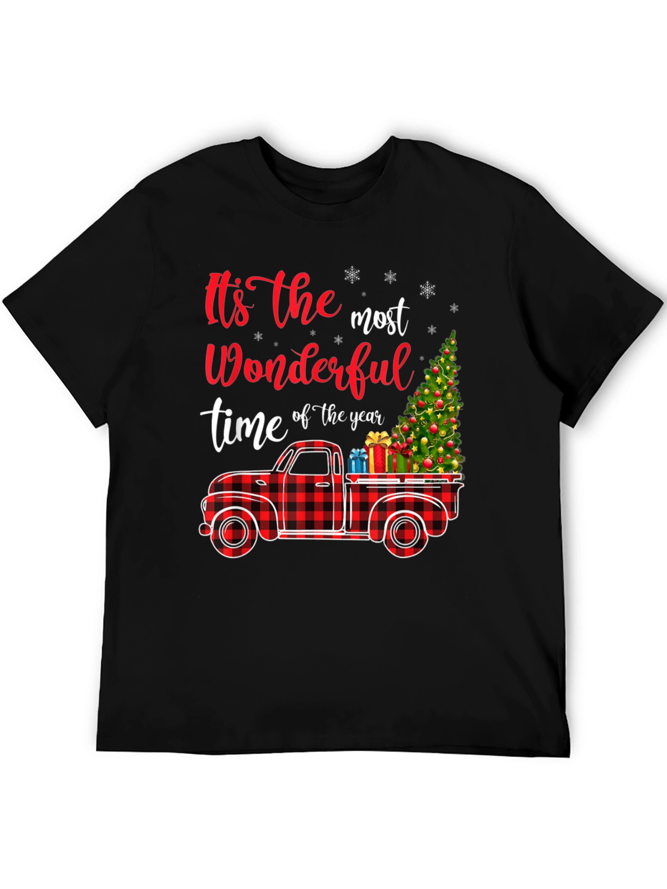 Wonderful Time of the Year Christmas Truck T-Shirt