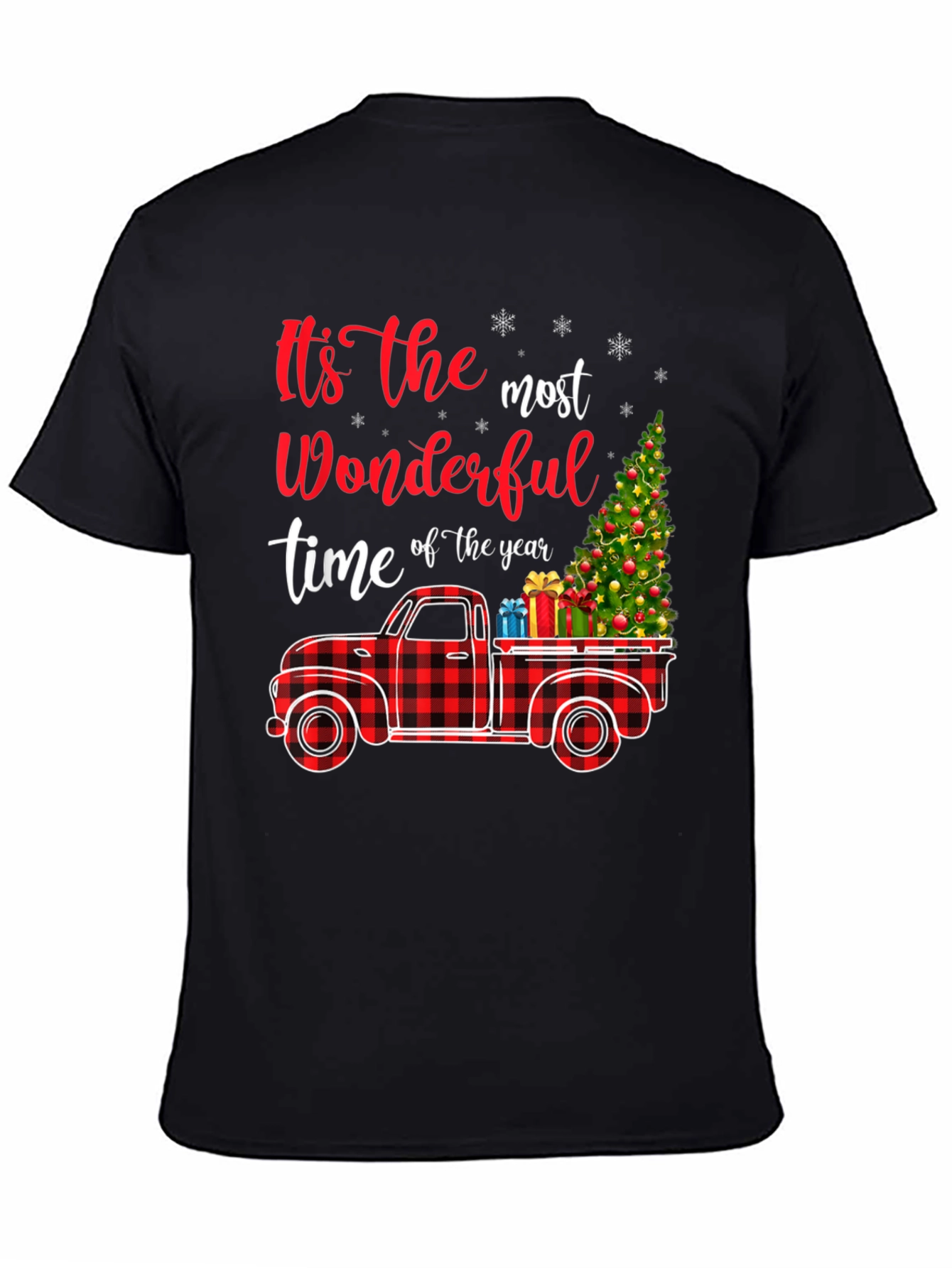Wonderful Time of the Year Christmas Truck T-Shirt