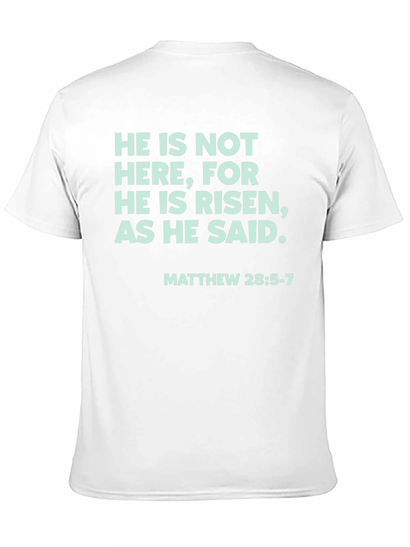 He Is Risen Christian Graphic Tee