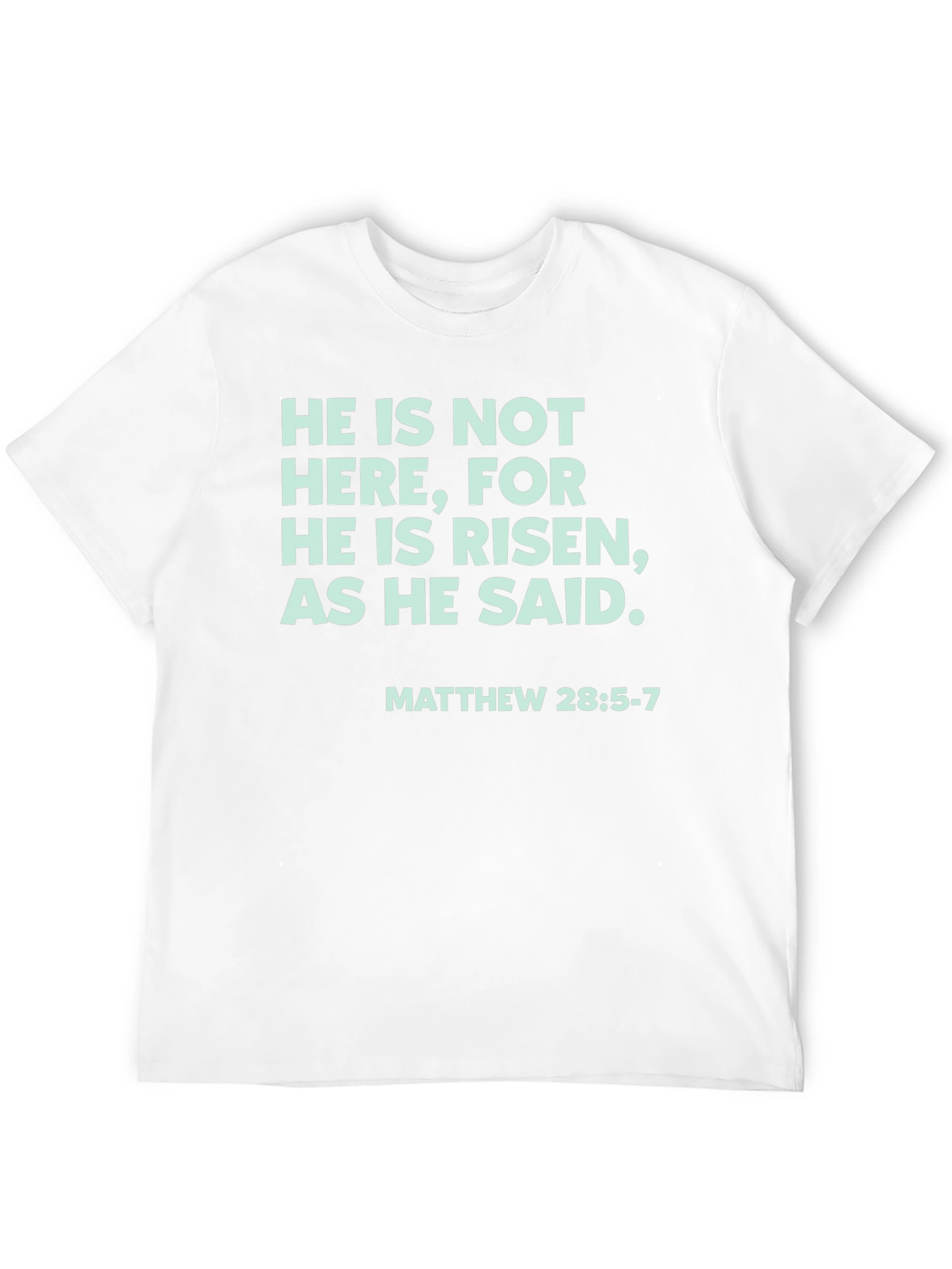 He Is Risen Christian Graphic Tee