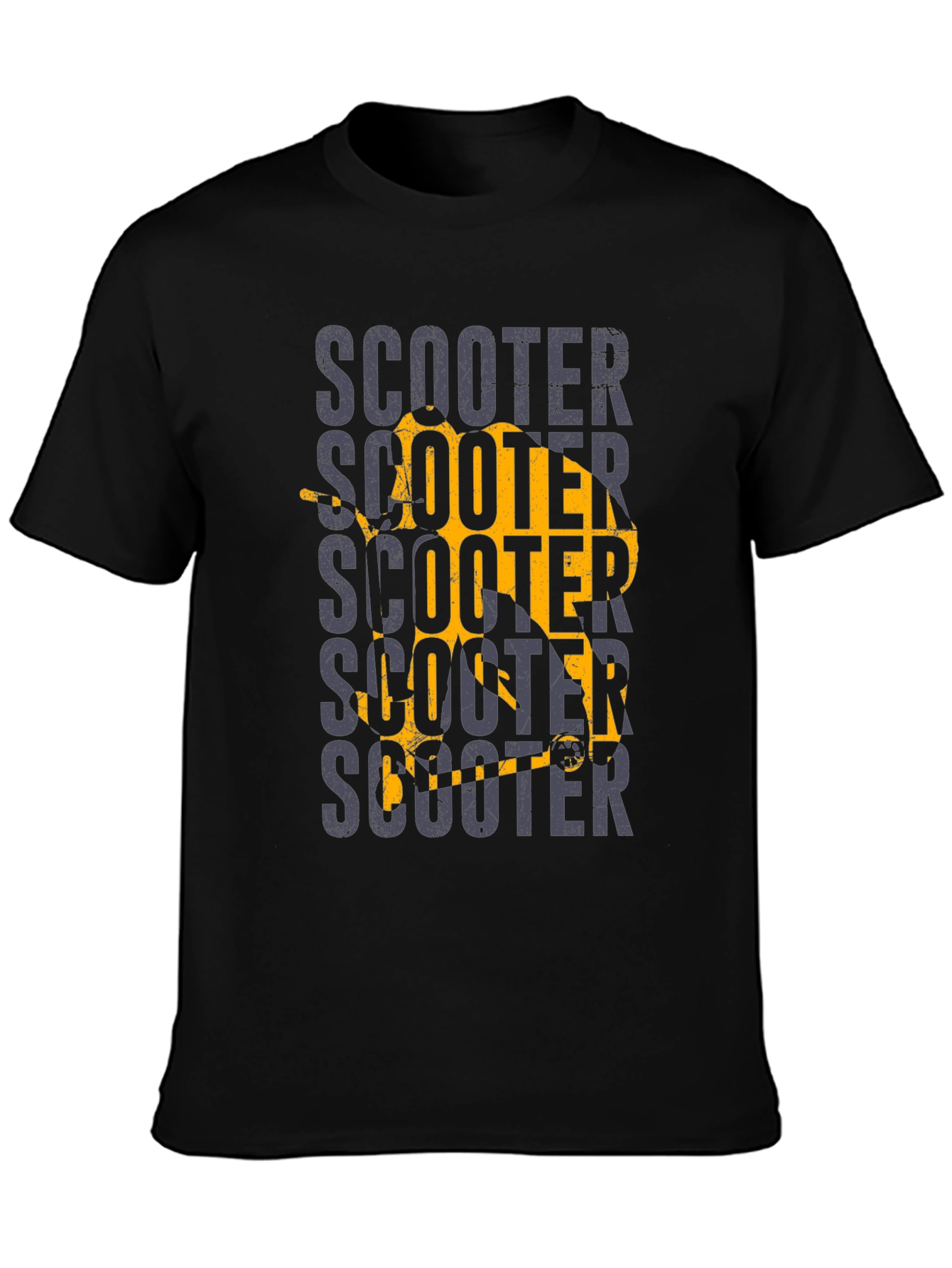 Scooter Graphic Tee - Retro Motorcycle Shirt