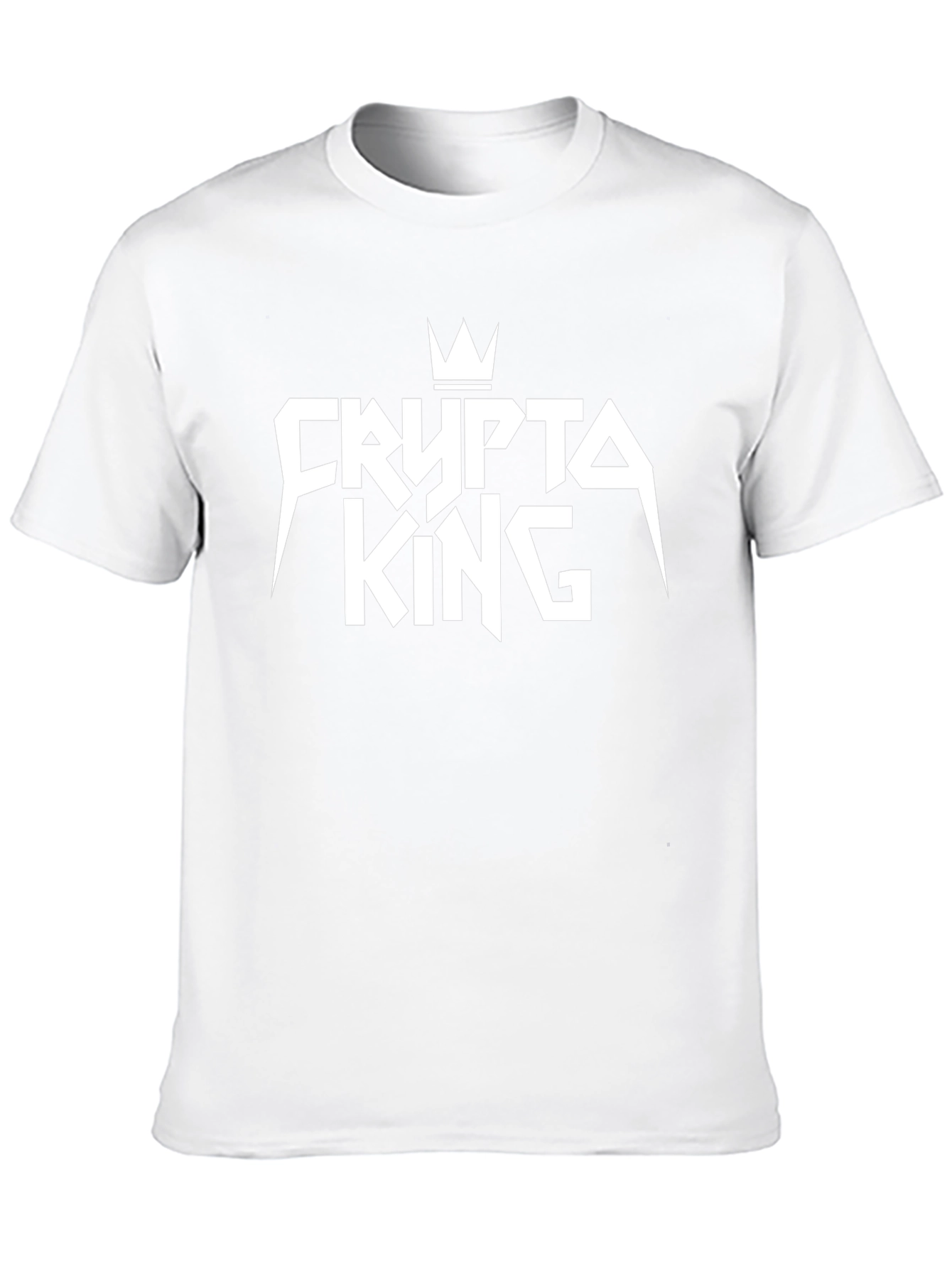 Crypto King Black Graphic Tee