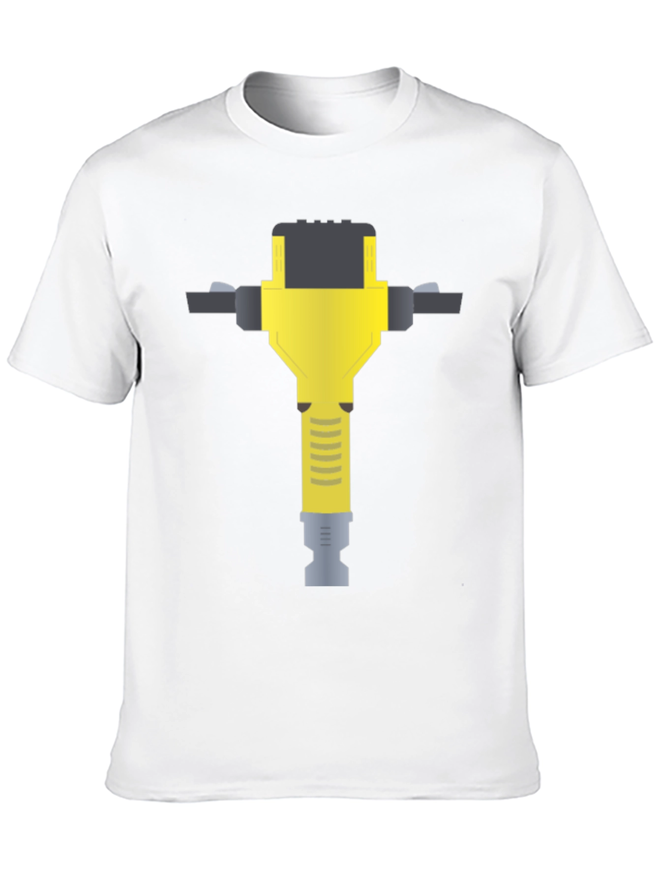 Jackhammer Graphic Tee - Construction Worker Gift