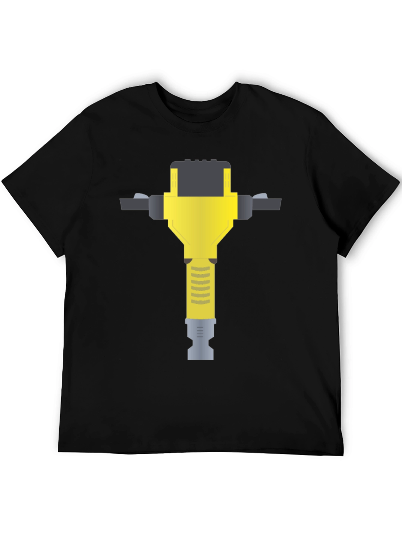 Jackhammer Graphic Tee - Construction Worker Gift