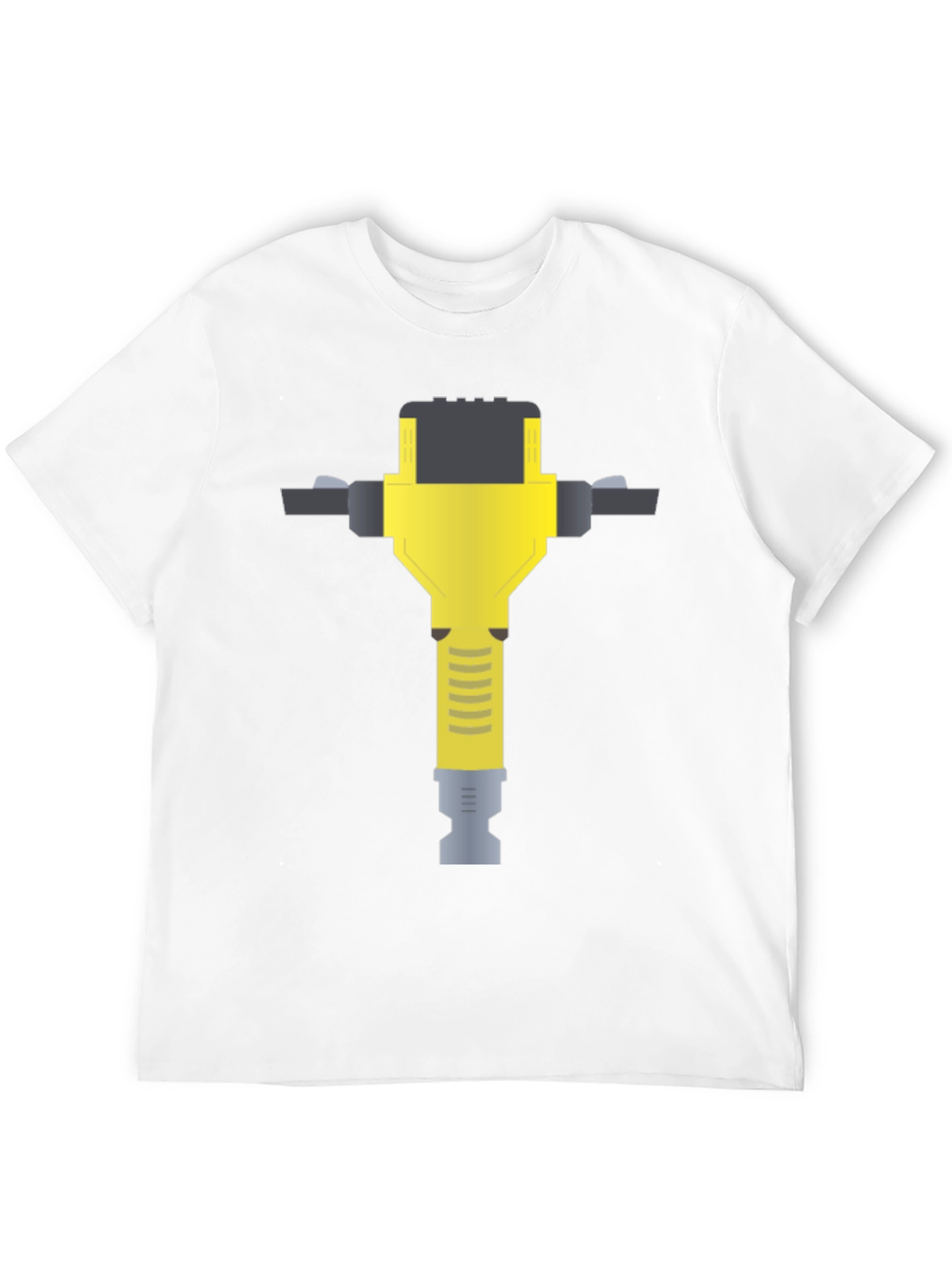Jackhammer Graphic Tee - Construction Worker Gift