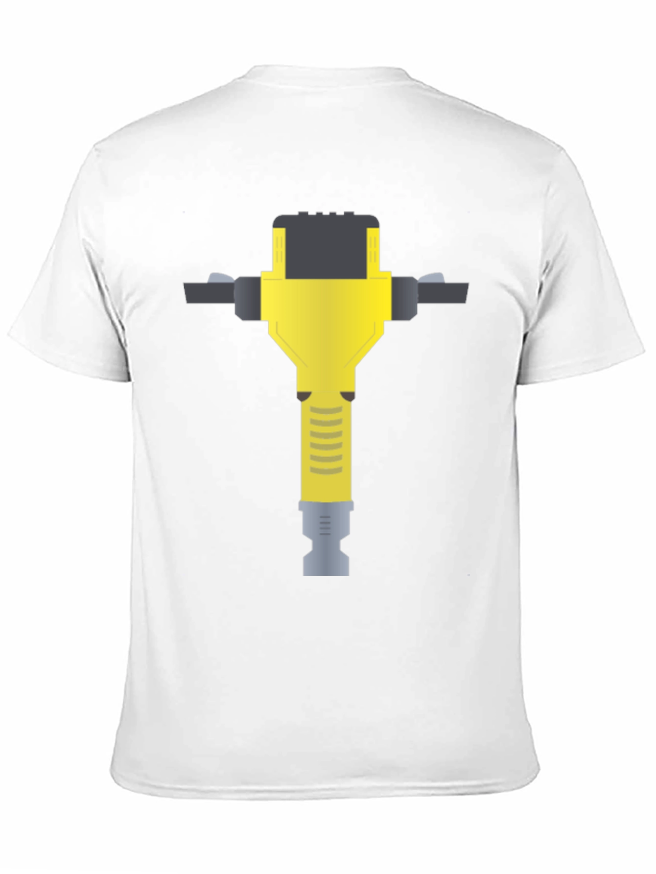 Jackhammer Graphic Tee - Construction Worker Gift