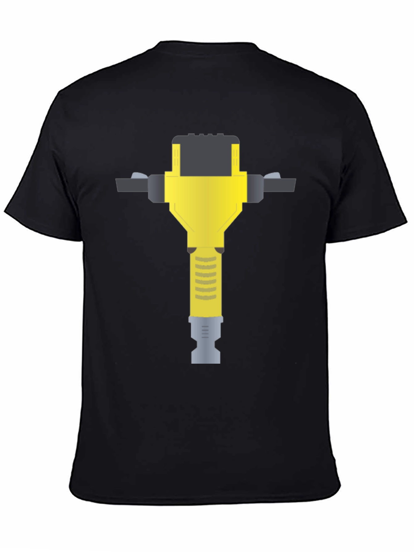 Jackhammer Graphic Tee - Construction Worker Gift