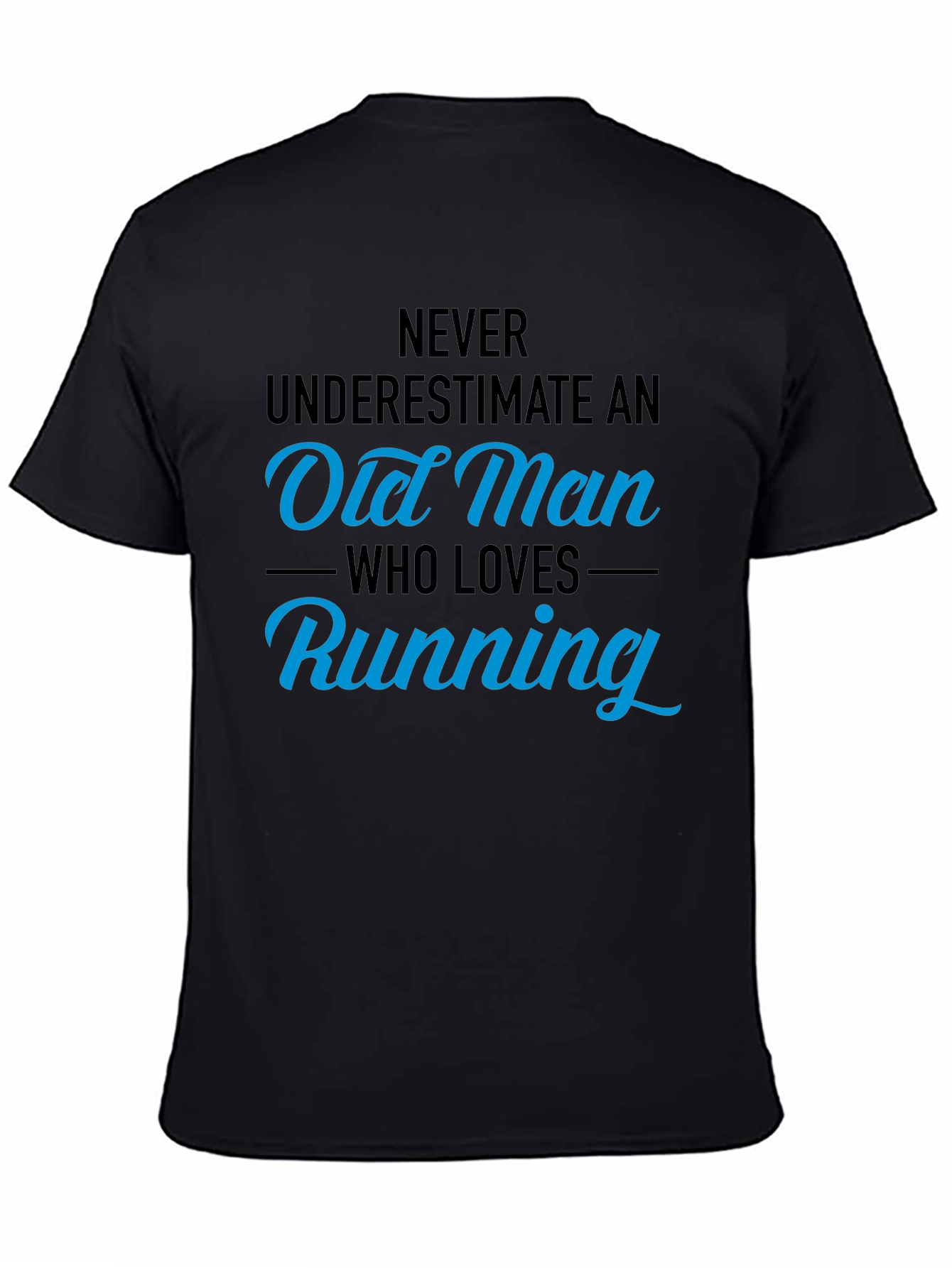 Old Man Running T-Shirt - Funny Gift