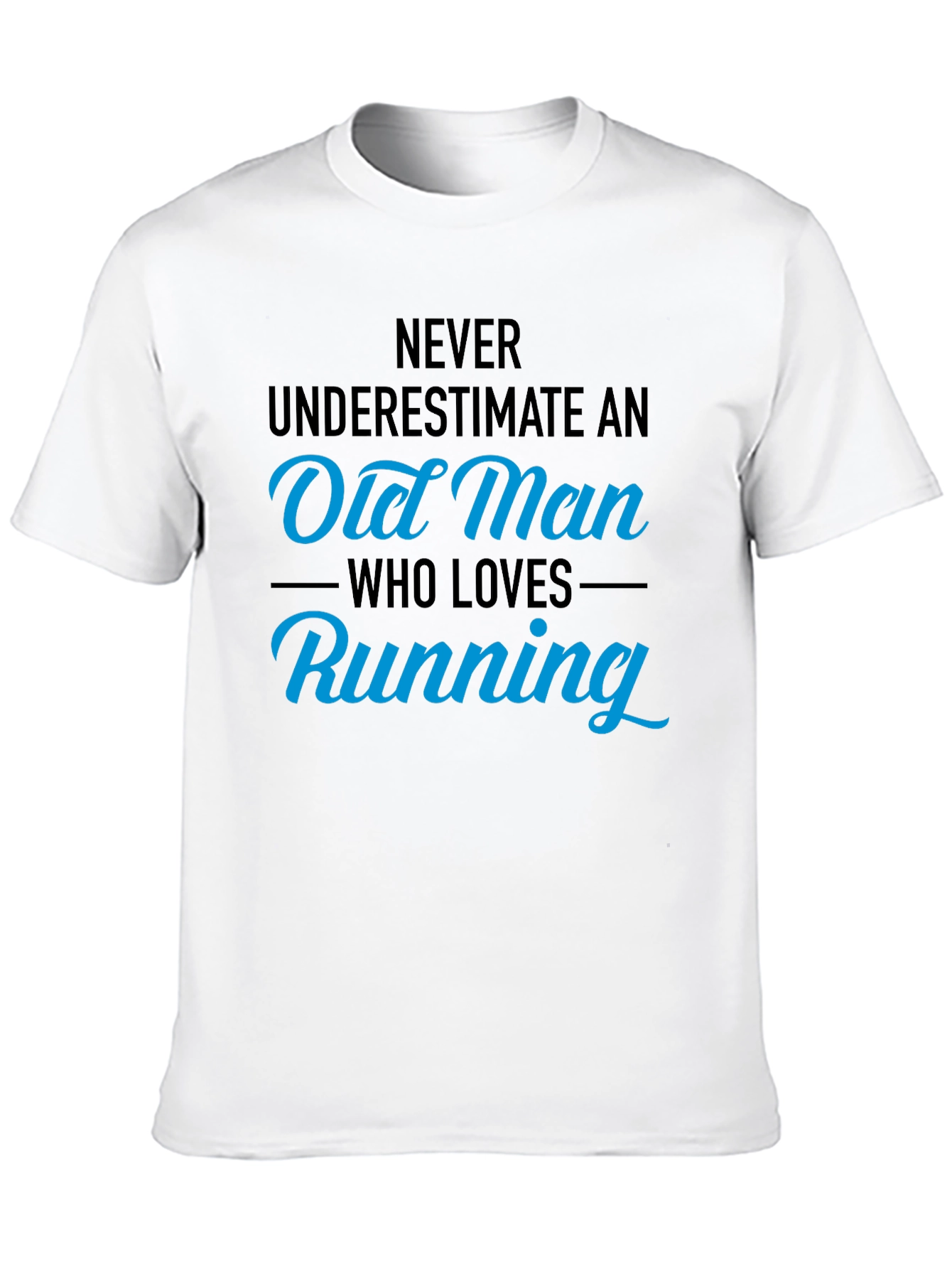 Old Man Running T-Shirt - Funny Gift