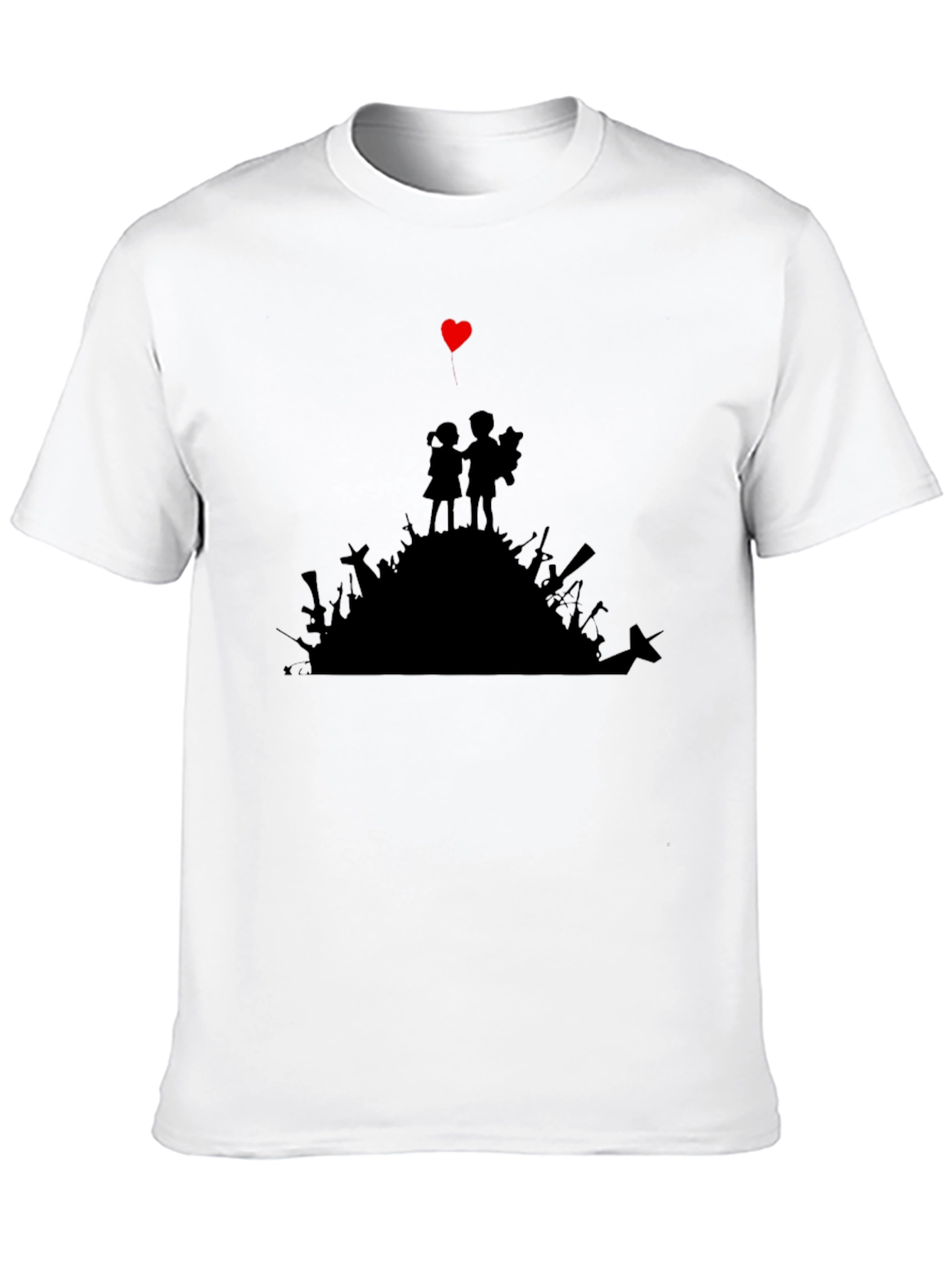 Banksy Inspired Silhouette T-Shirt